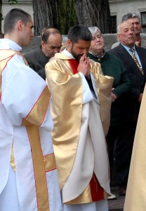 podczas uroczystości Bożego Ciała