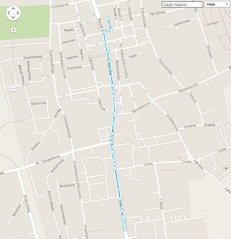 2 mapa bieg caritas