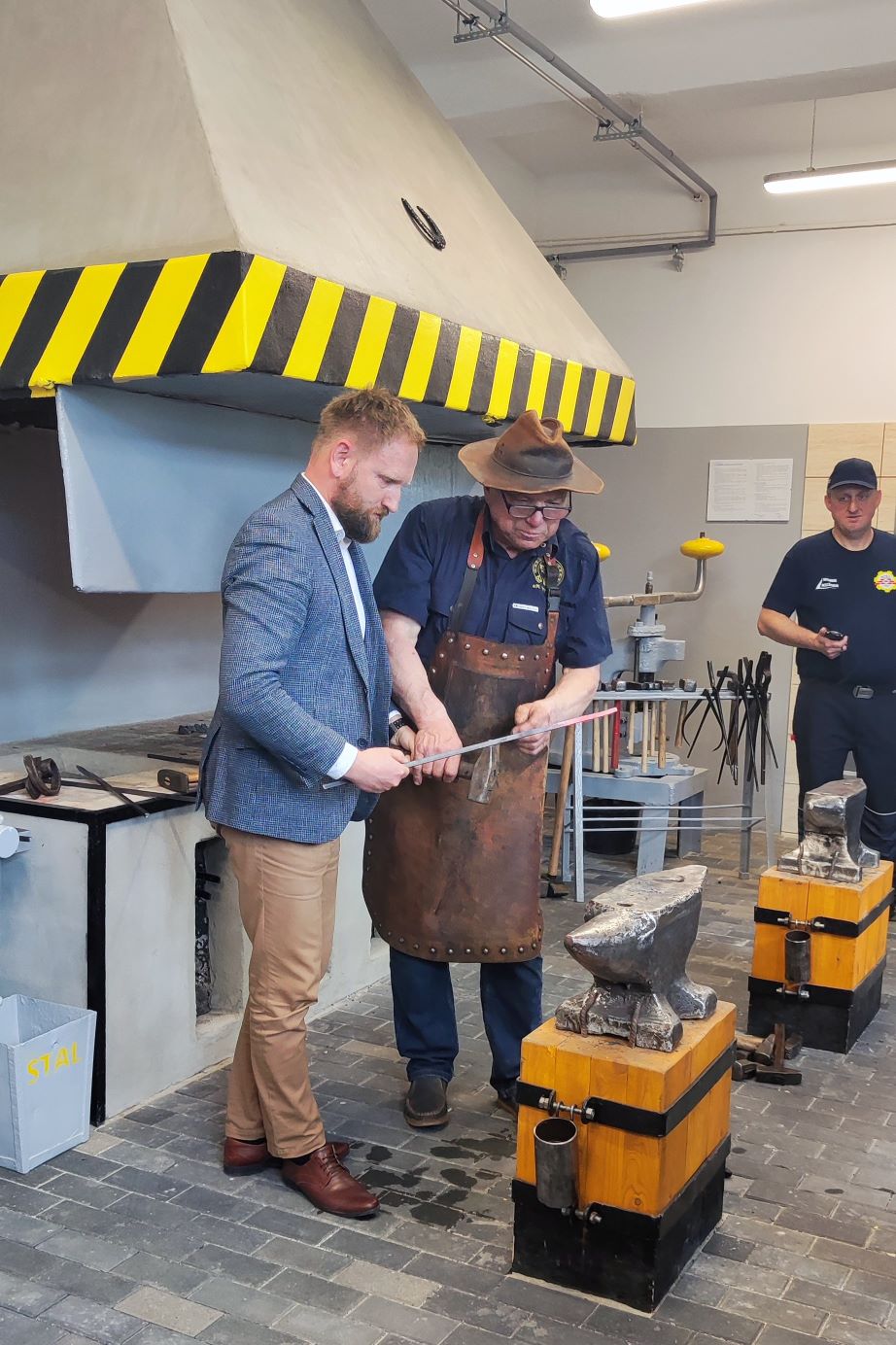 Warsztaty branżowe z mistrzem kowalstwa