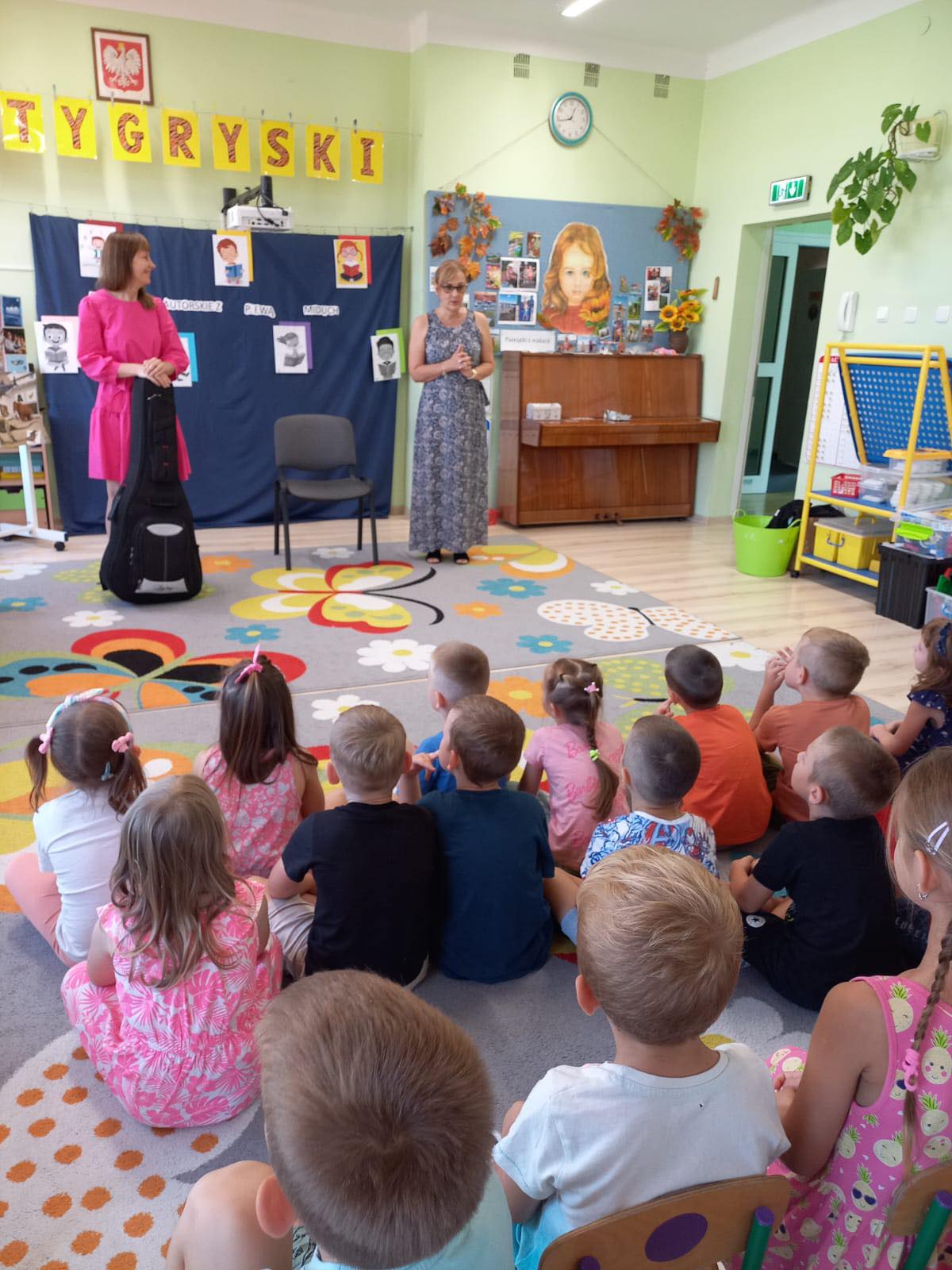 Spotkanie autorskie w Przedszkolu Miejskim nr 5 w Lubartowie