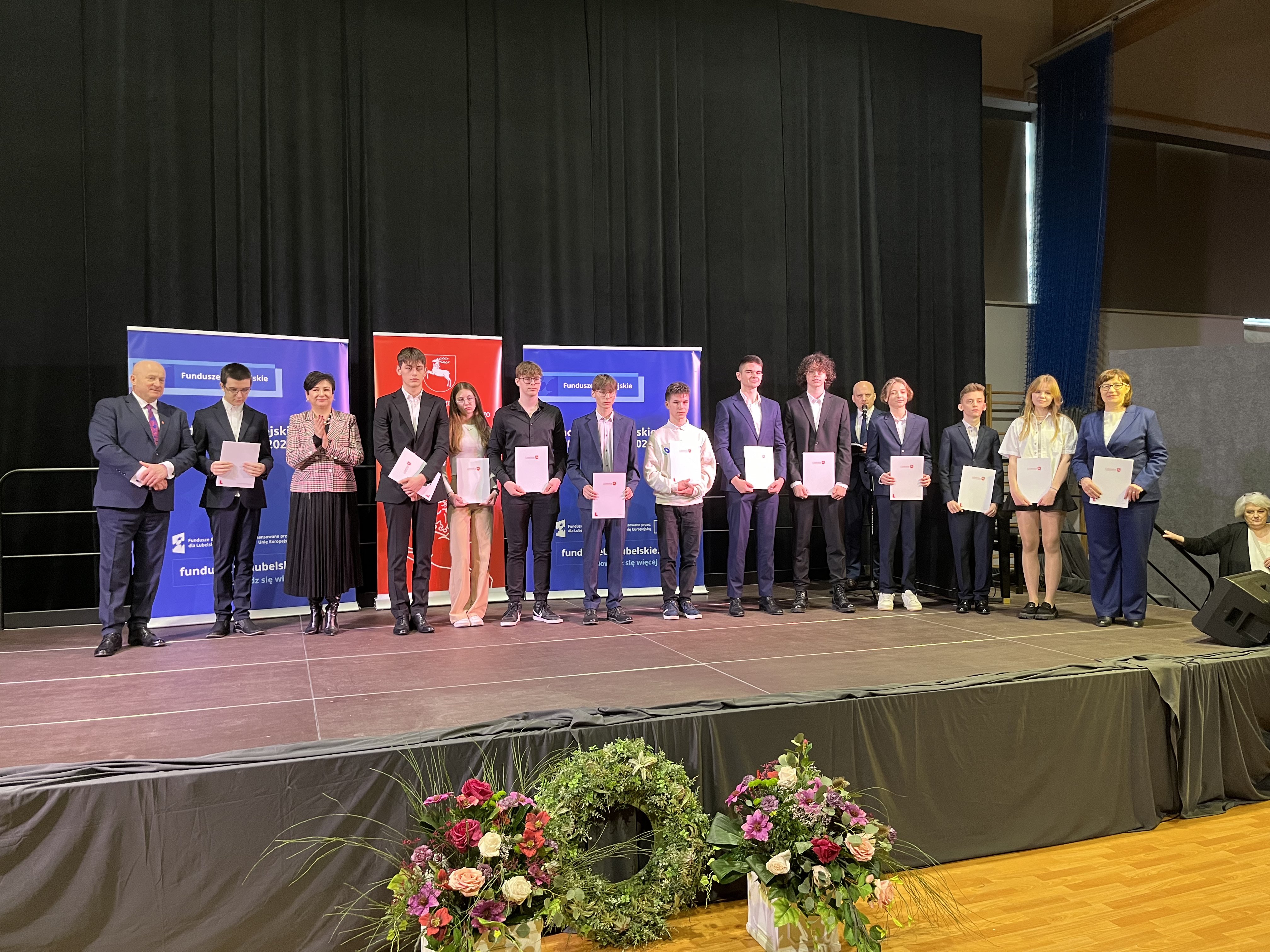 24 uczniów ZS nr 2 w Lubartowie stypendystami „Funduszy Europejskich dla Lubelskiego”