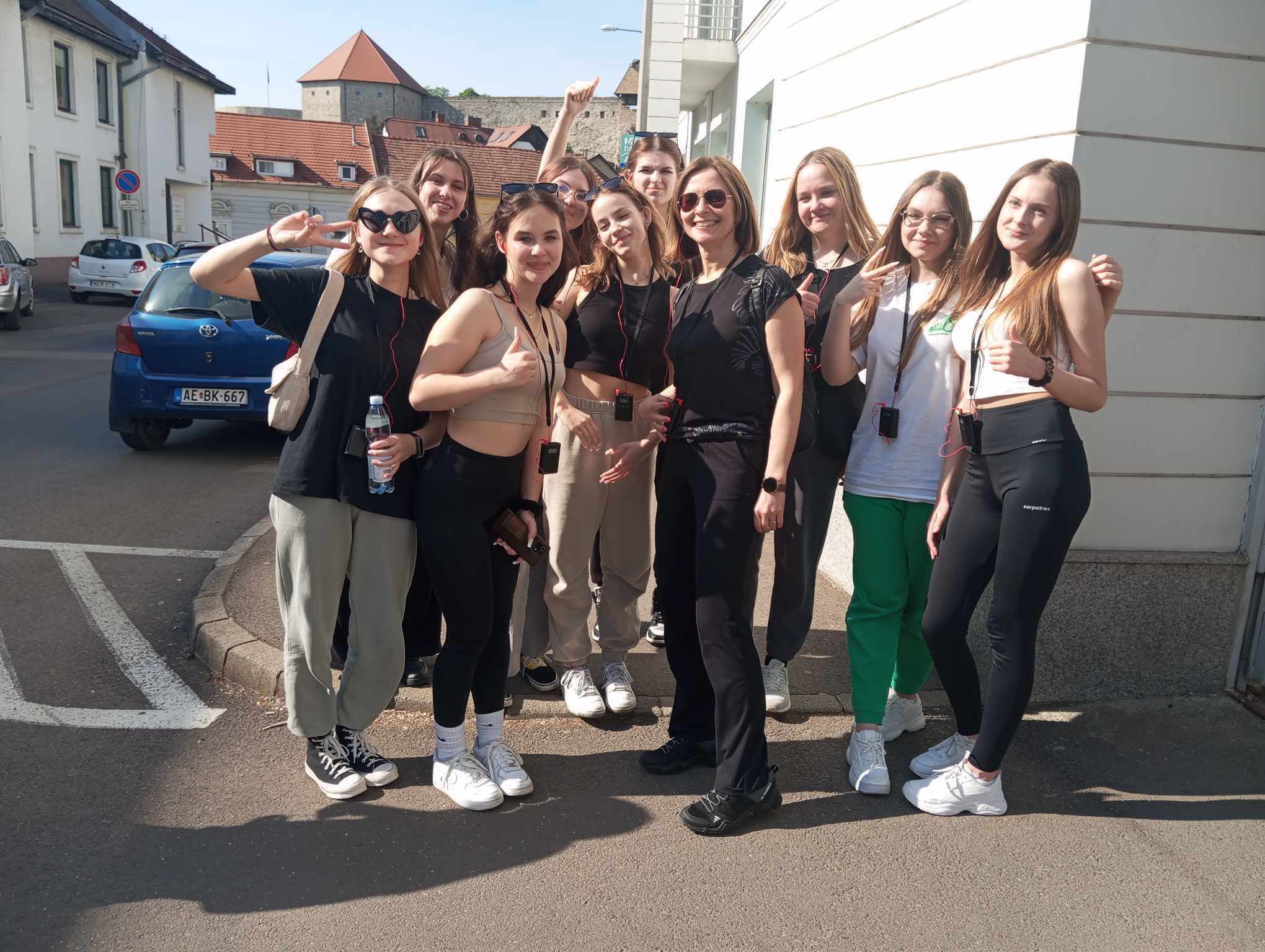 Licealiści na Węgrzech