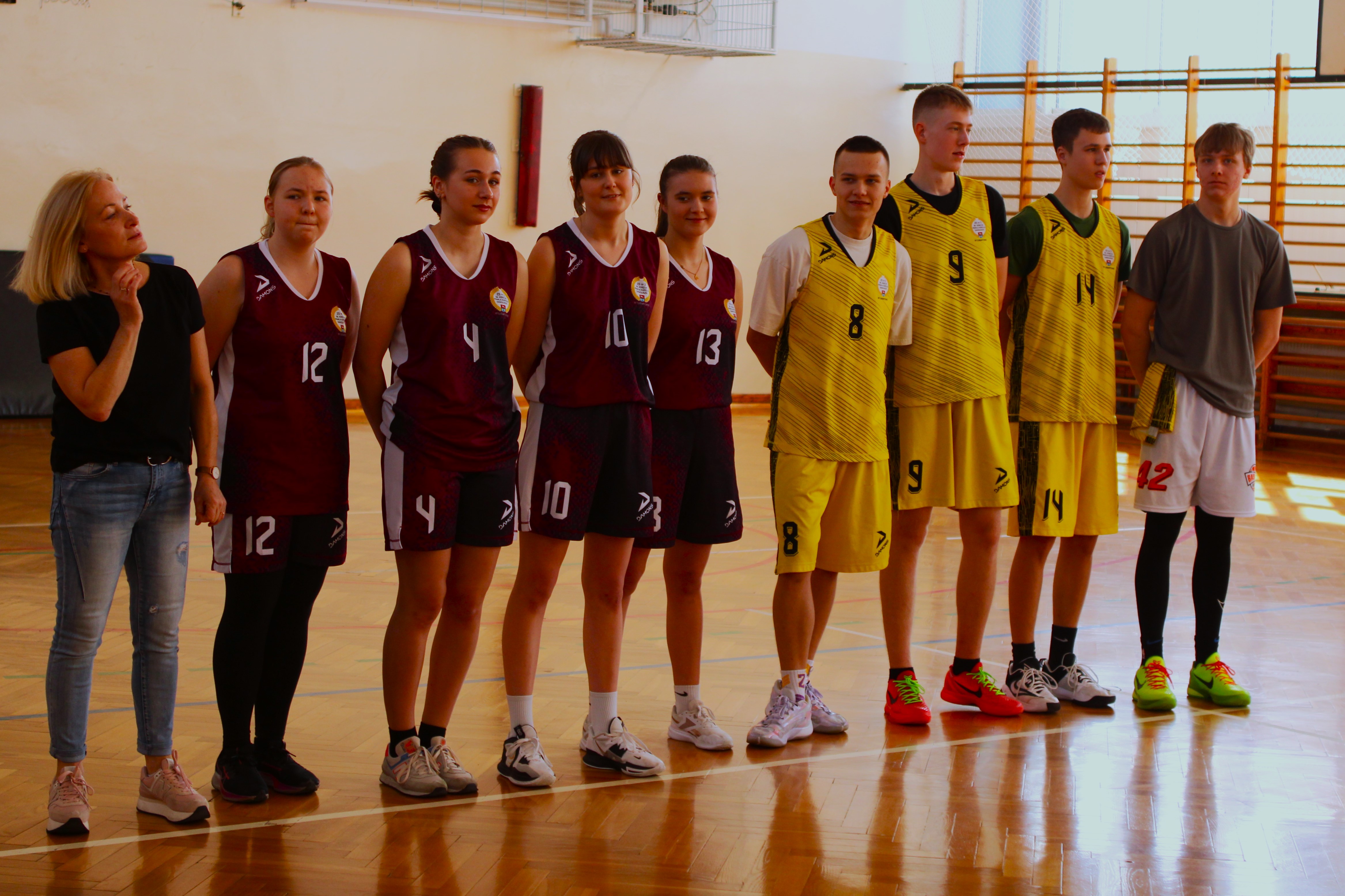 Drużyny dziewcząt i chłopców z ZS2 Mistrzami Rejonu w Koszykówce 3×3