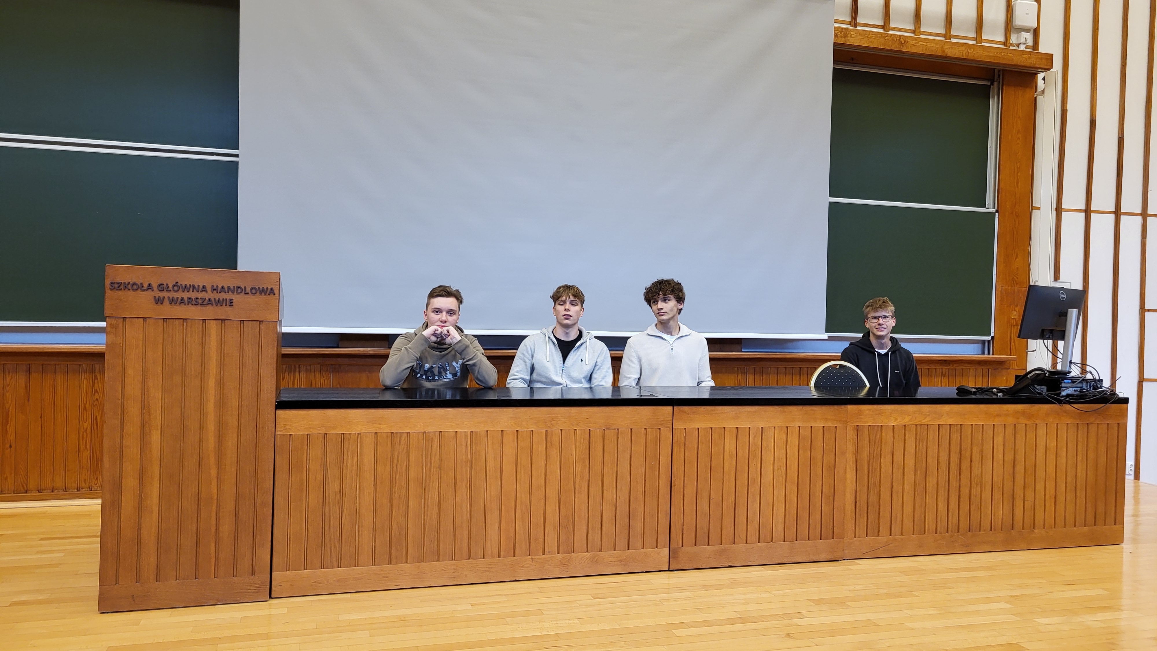 ZS nr 2 z wizytą w SGH