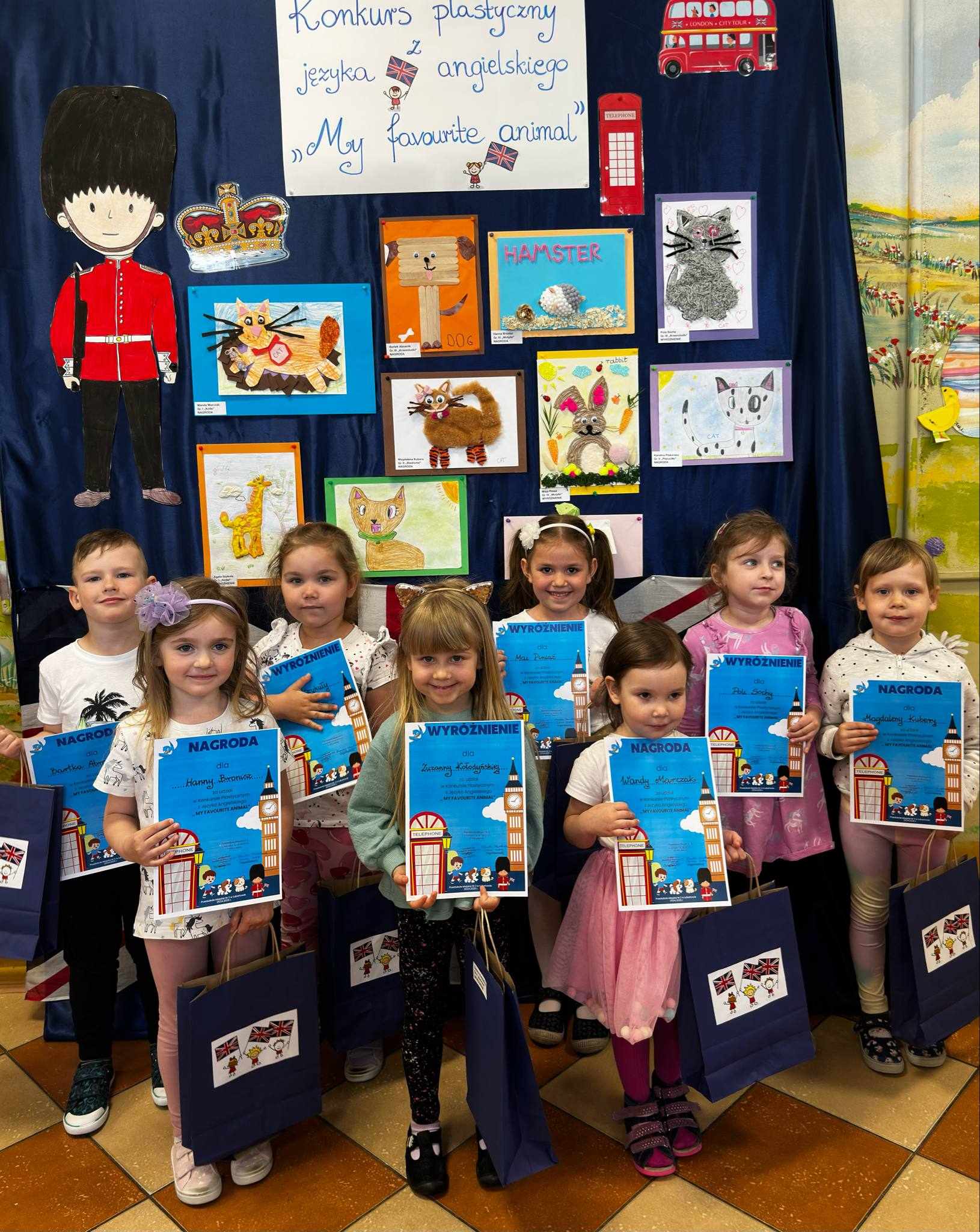 ,,My Favourite Animal” – konkurs w Przedszkolu nr 2