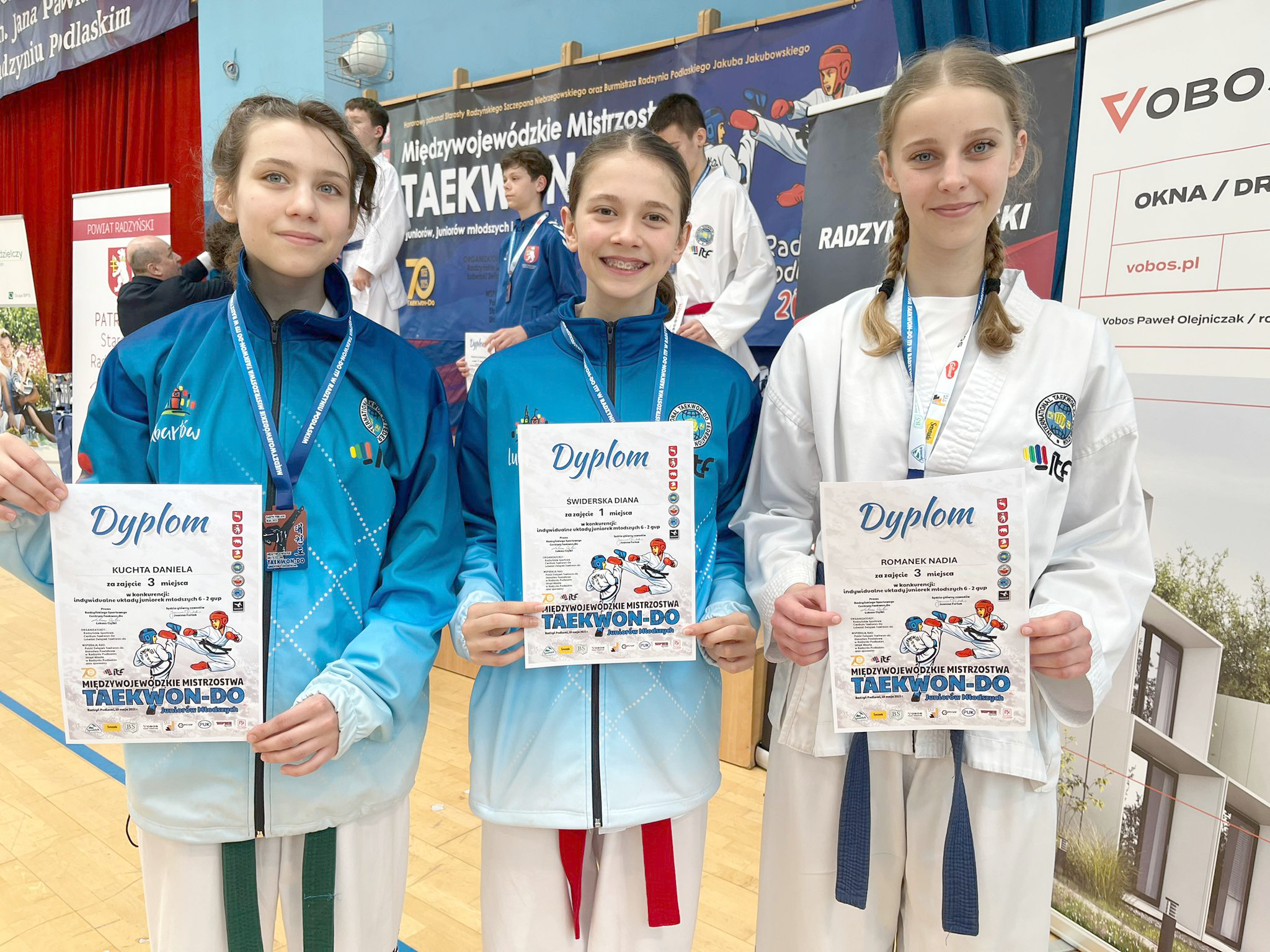 Worek medali lubartowskich zawodników