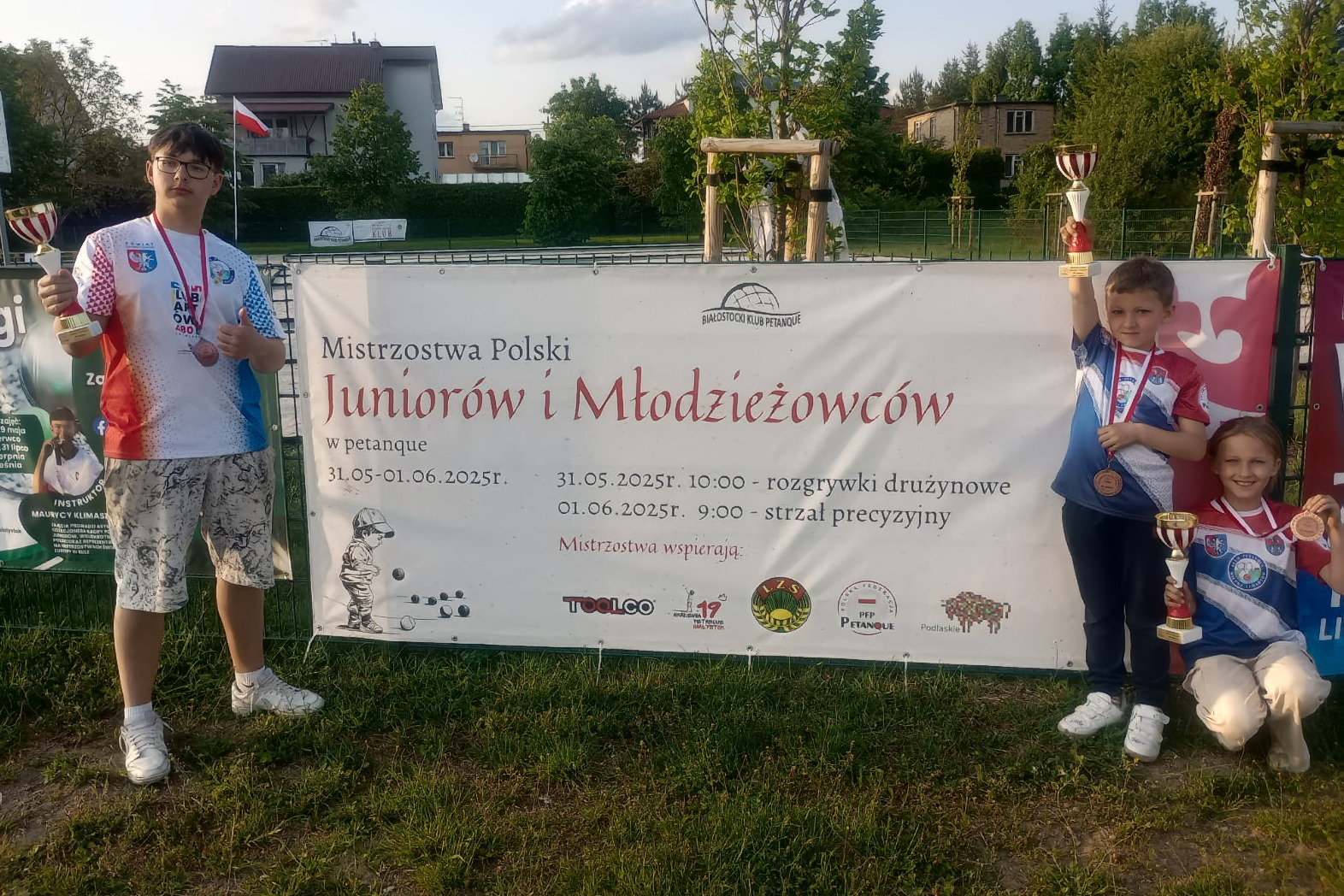 Sukces młodych zawodników Petanque Wieprz Lubartów