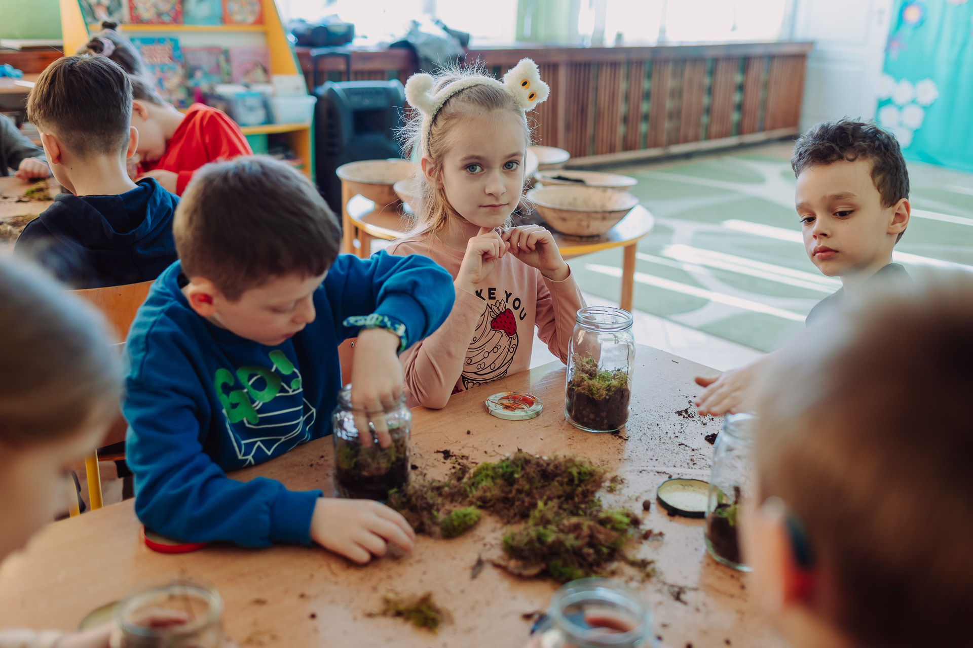 Warsztaty przyrodnicze u przedszkolaków