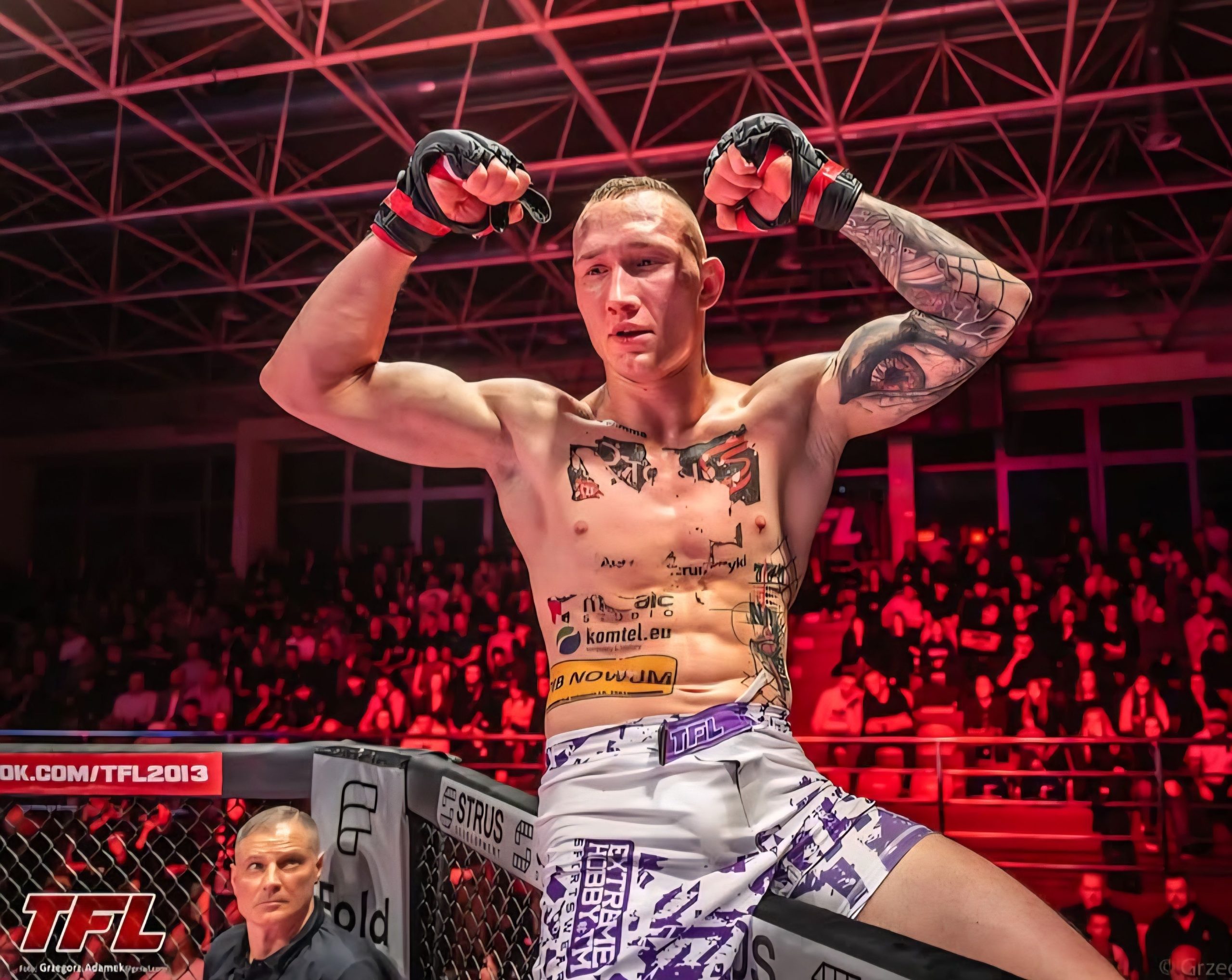 Dominik Buczek z kolejnym zawodowym zwycięstwem w MMA i szansą na pas TFL