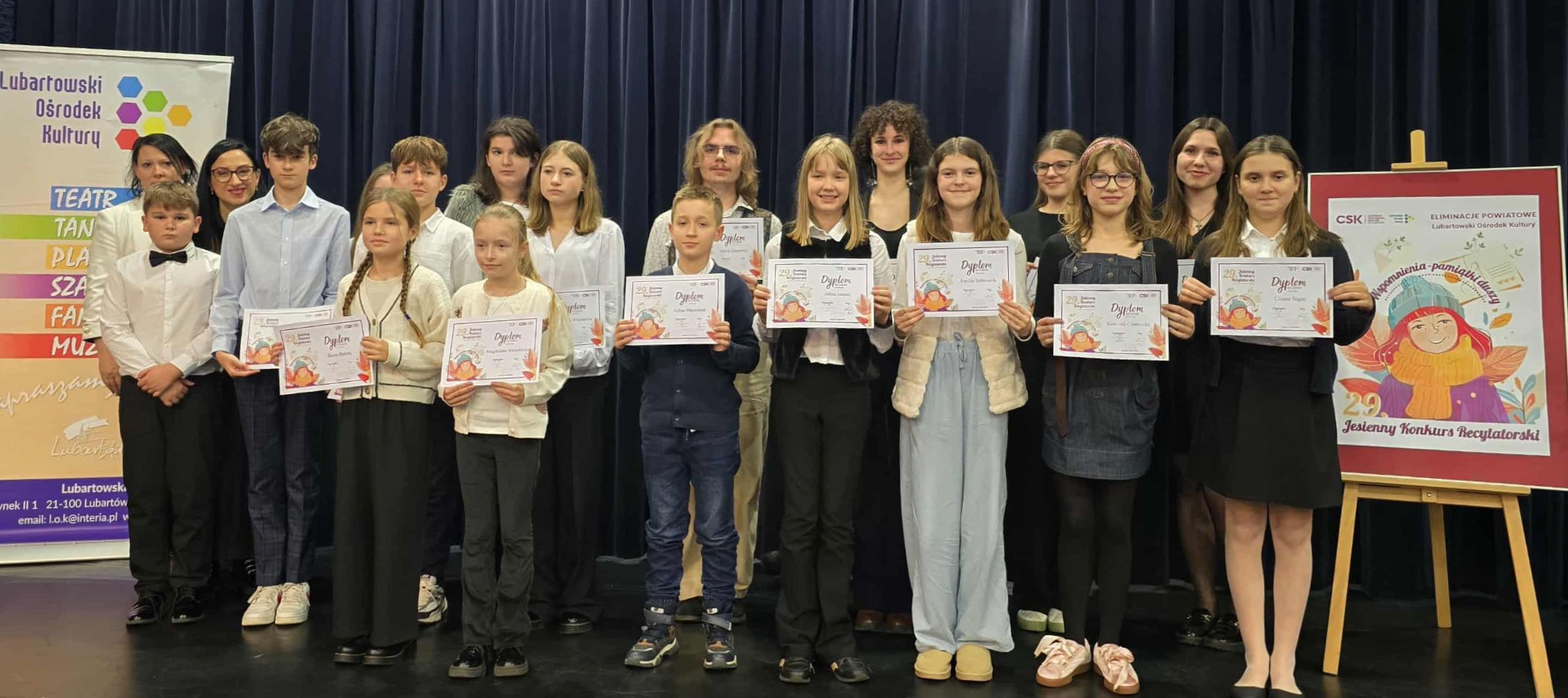 Jesienny Konkurs Recytatorski w LOK