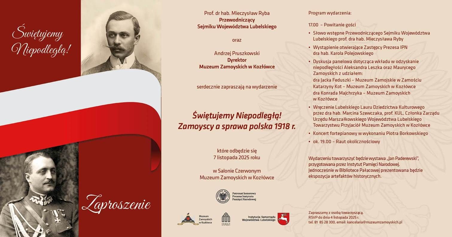 Świętowanie Niepodległej w Kozłówce