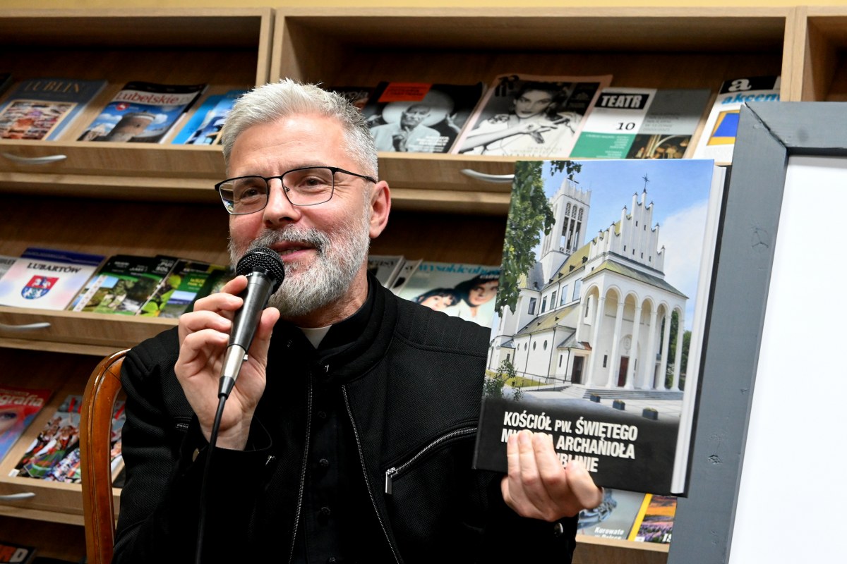 Ks. Arkadiusz Paśnik w Lubartowie. Spotkanie pełne wspomnień, emocji i rozmów o życiu
