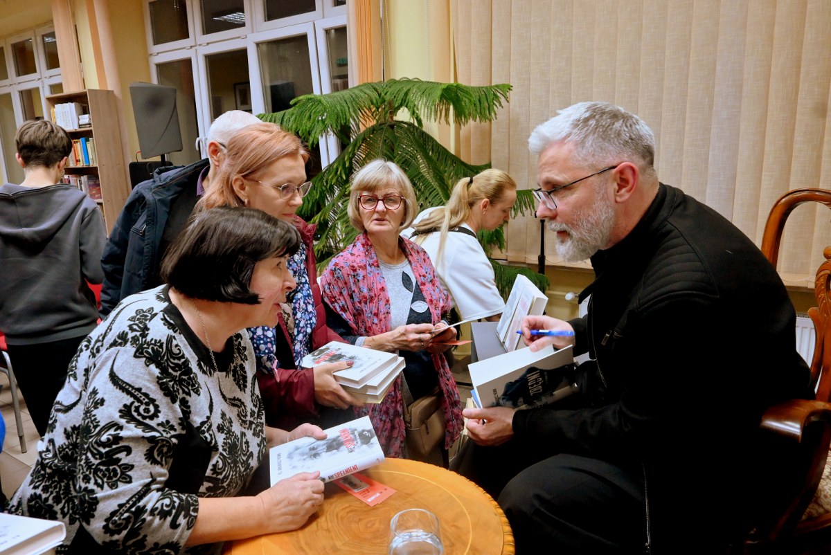 Ks. Arkadiusz Paśnik w Lubartowie. Spotkanie pełne wspomnień, emocji i rozmów o życiu