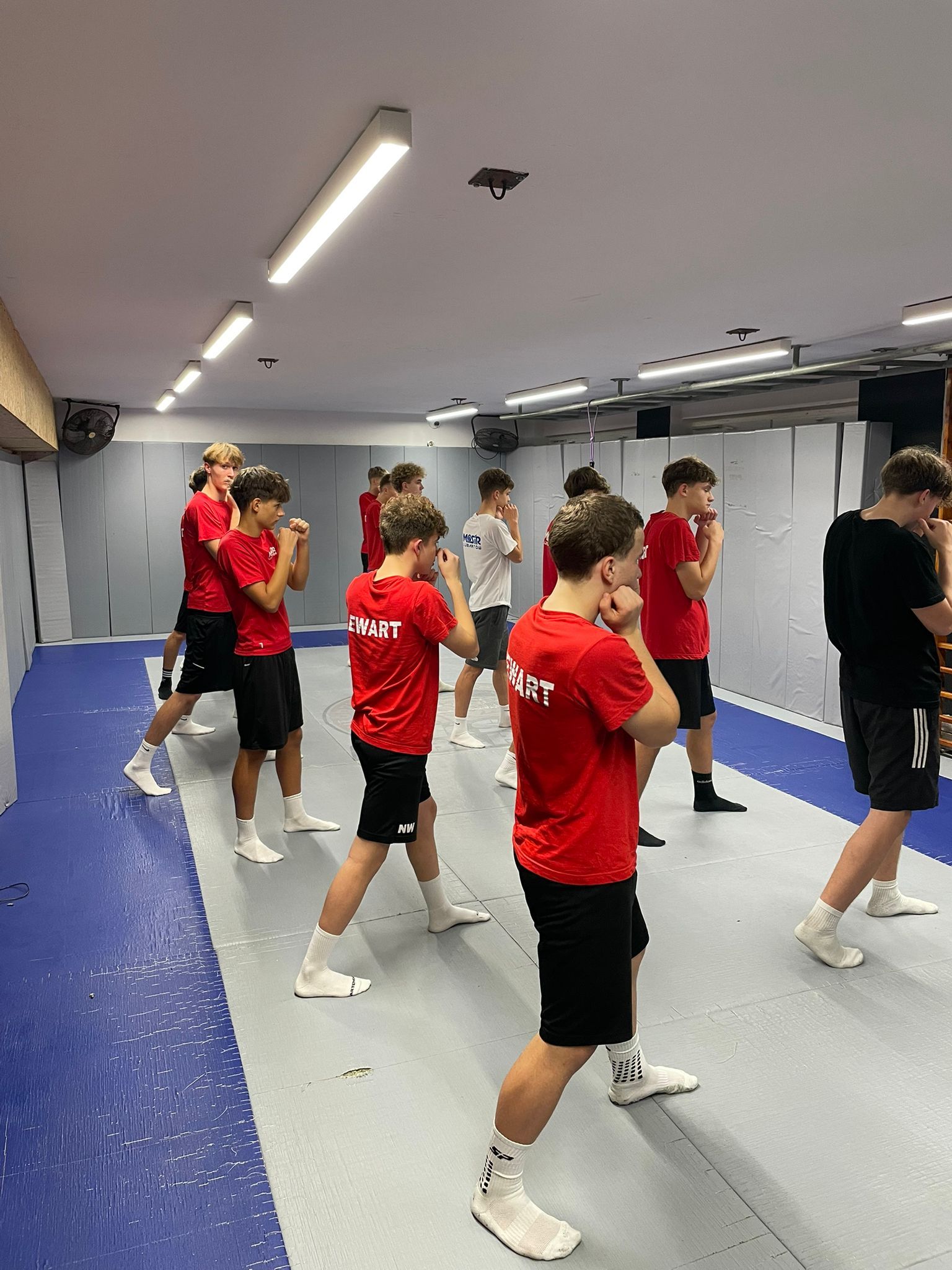 Juniorzy Lewartu trenowali MMA pod okiem Dominika Buczka