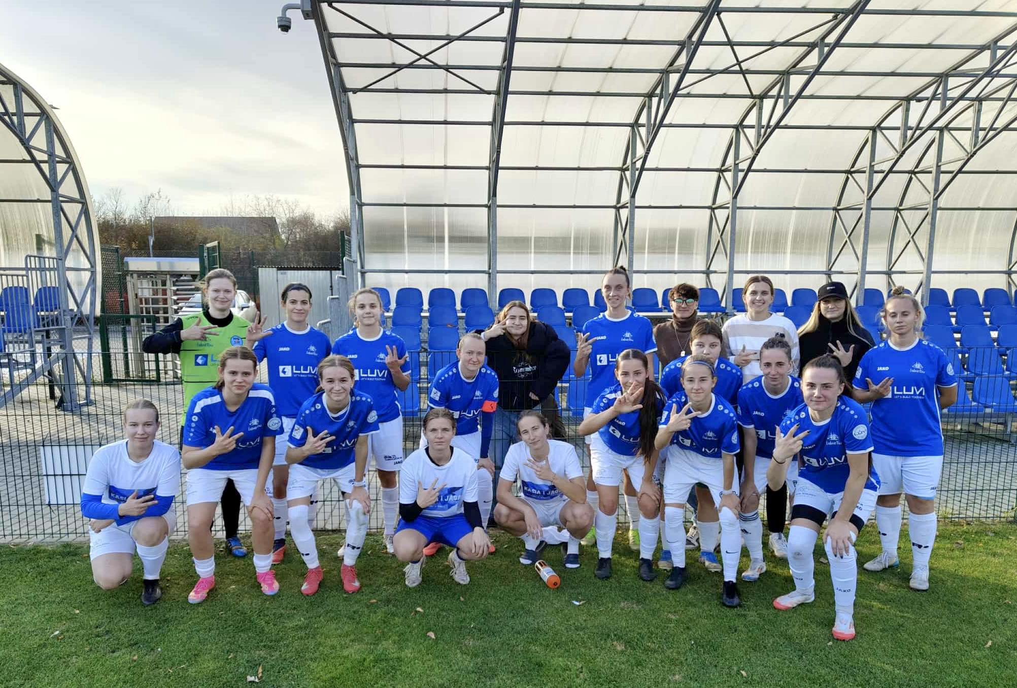 Zmagania piłkarek MOSiR Lubartów