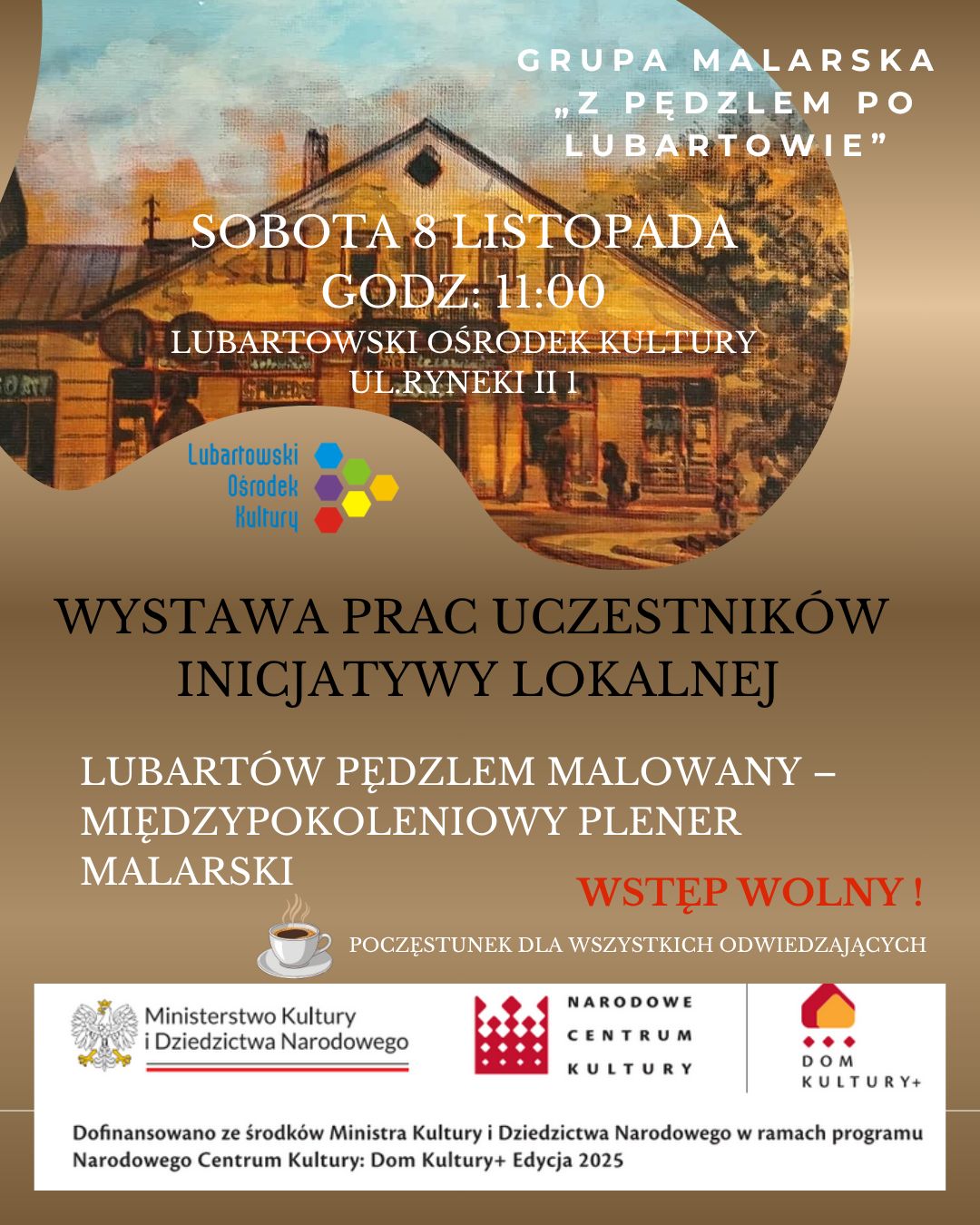„Lubartów pędzlem malowany” – wystawa w LOK