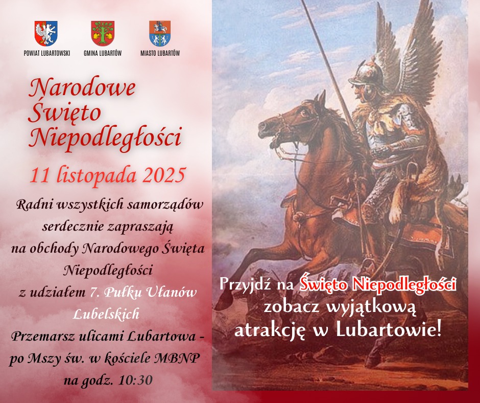 Pułk Ułanów Lubelskich na Święto 11 Listopada