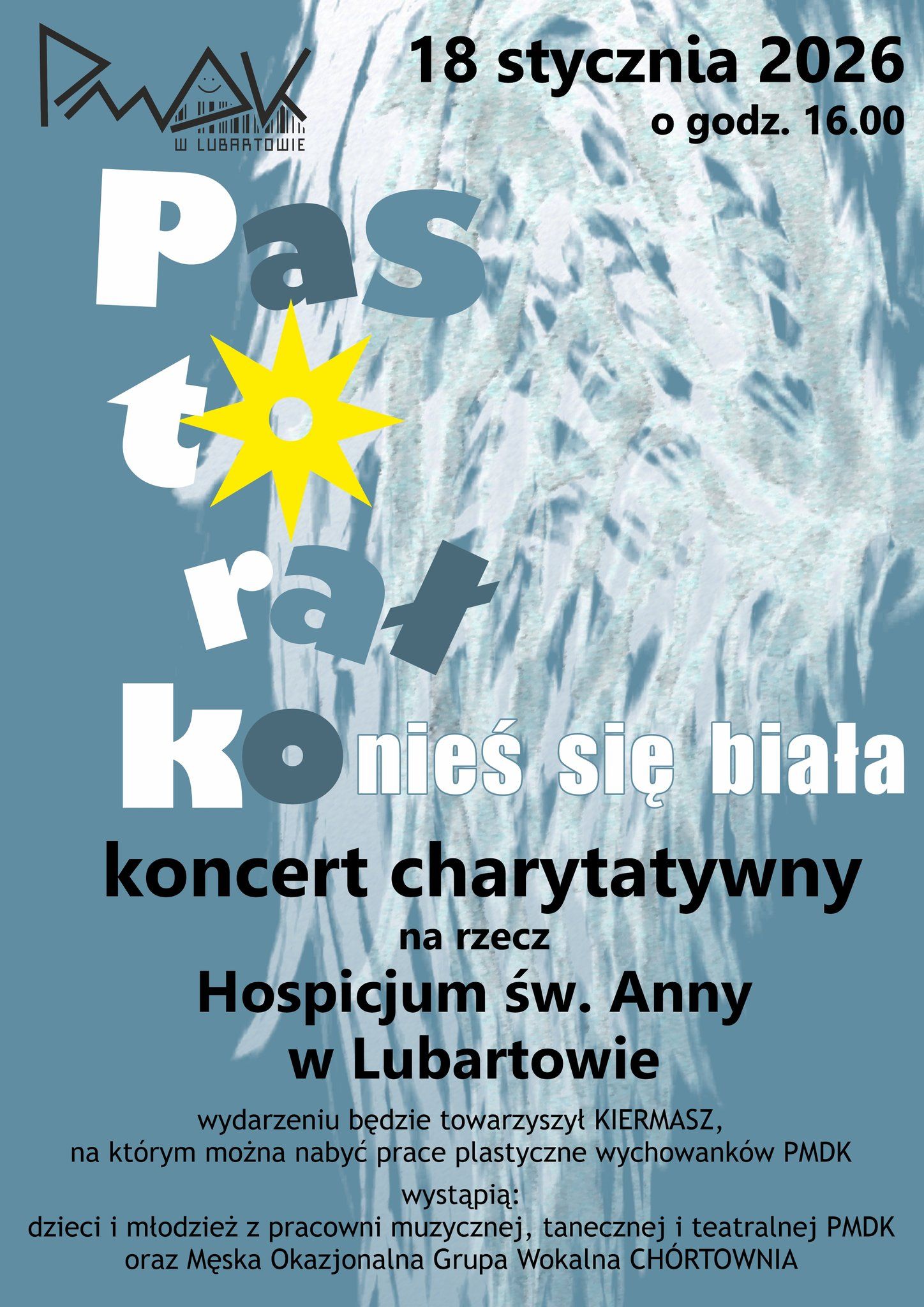 „Pastorałko nieś się biała” – koncert dla Hospicjum św. Anny w Lubartowie