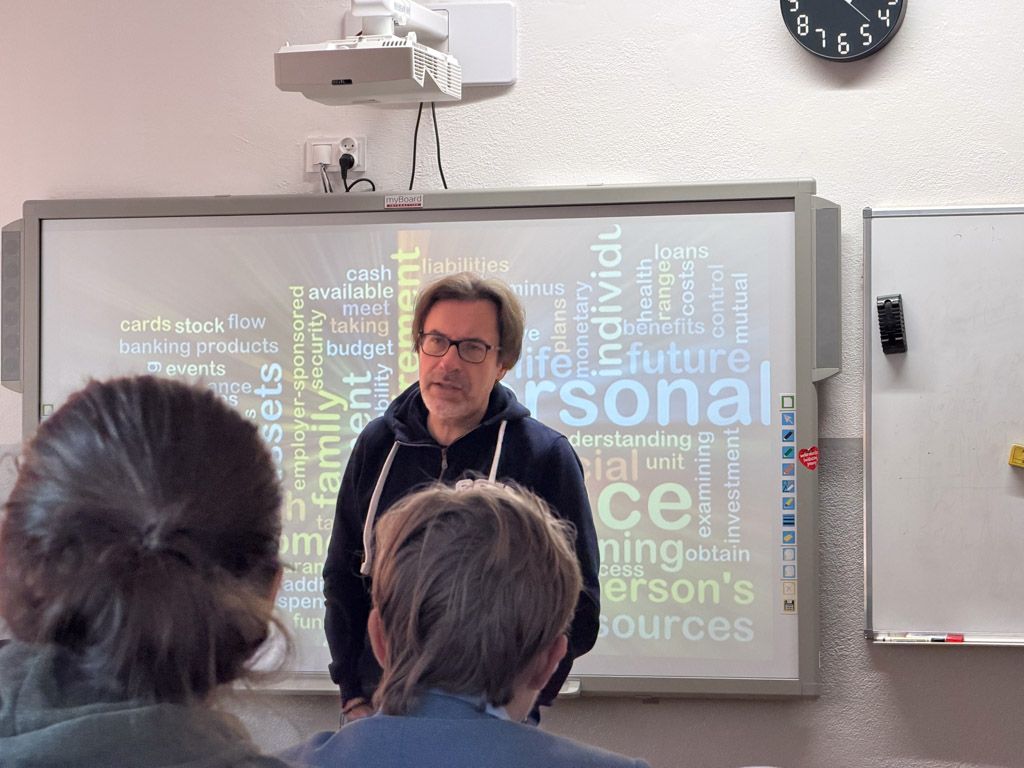 Wykład o finansach w II LO