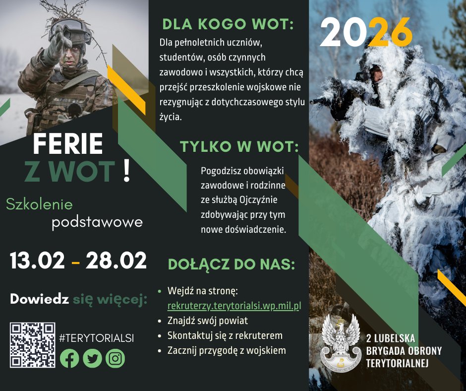 Szkolenie „Ferie z WOT”