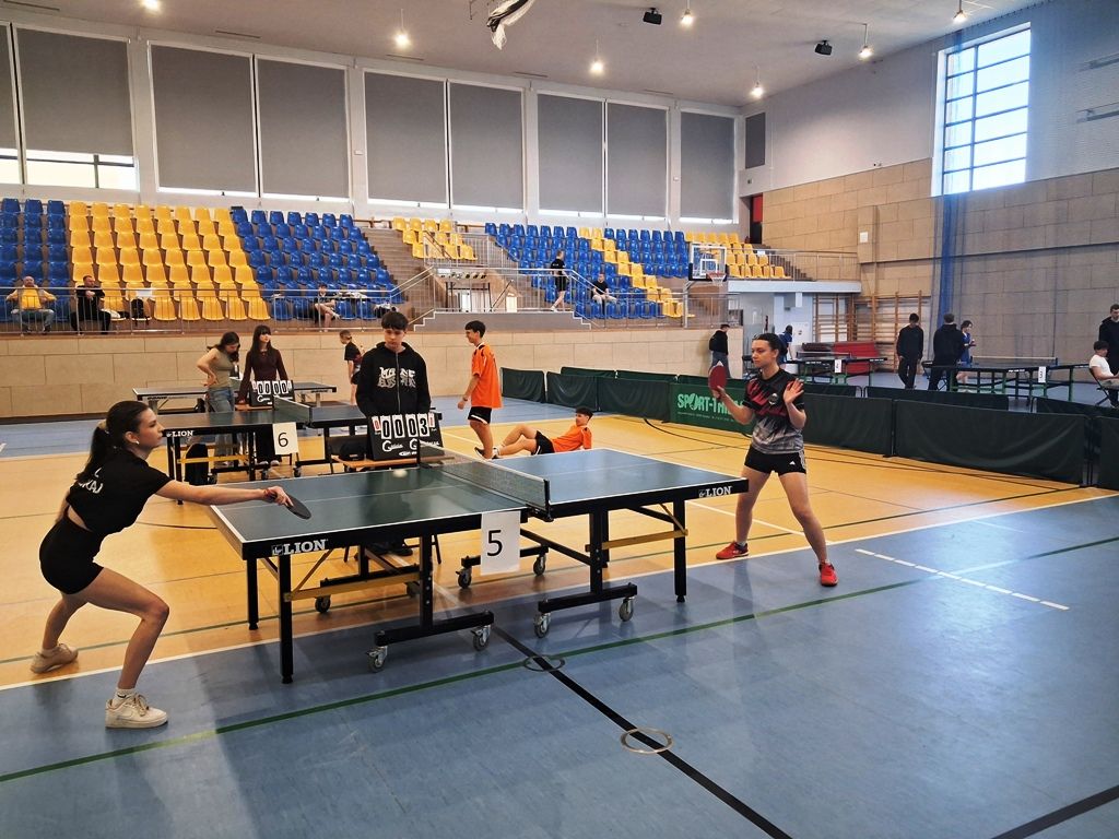 Sukcesy II LO w tenisie stołowym