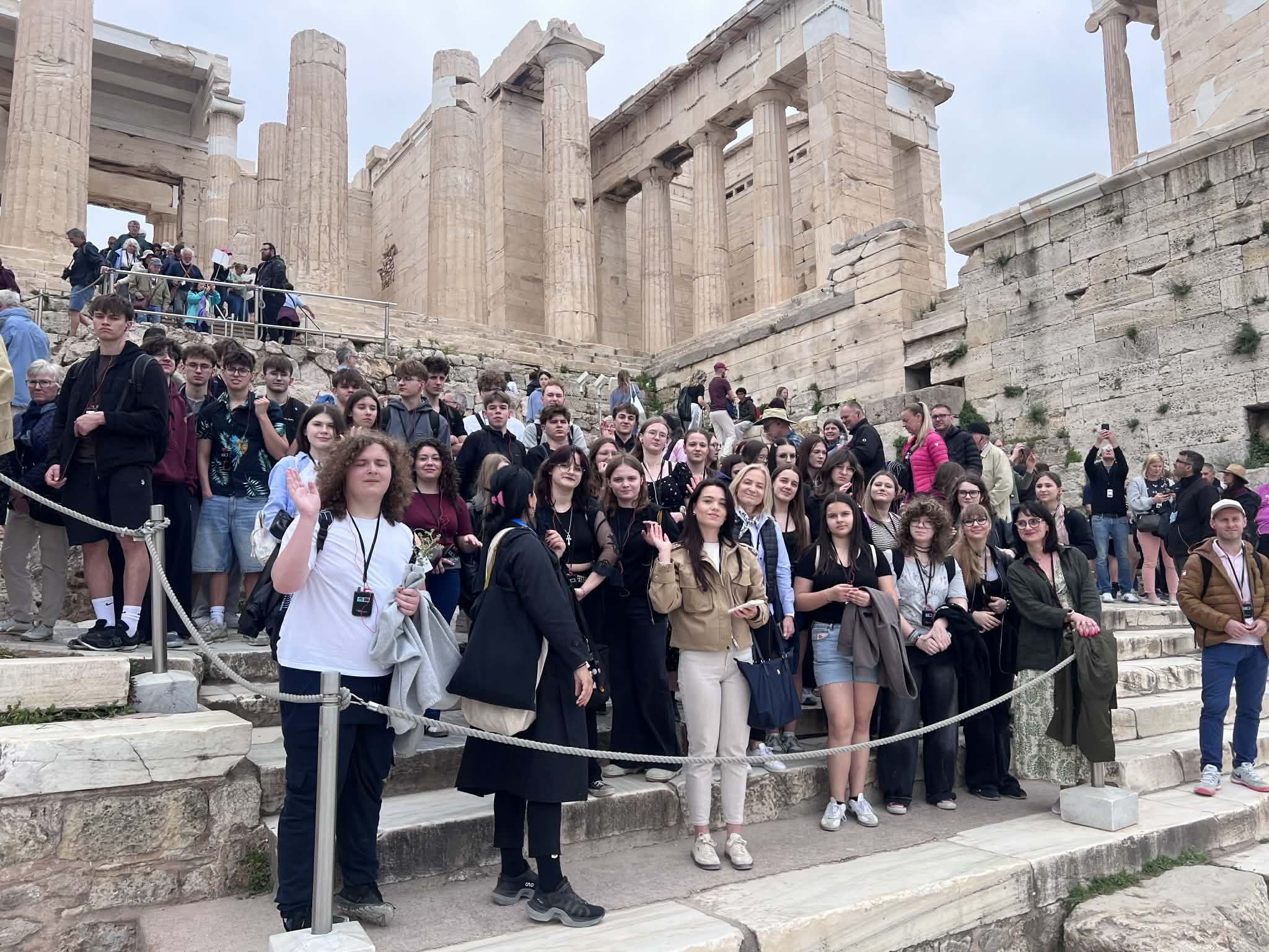 Na wycieczce w Grecji