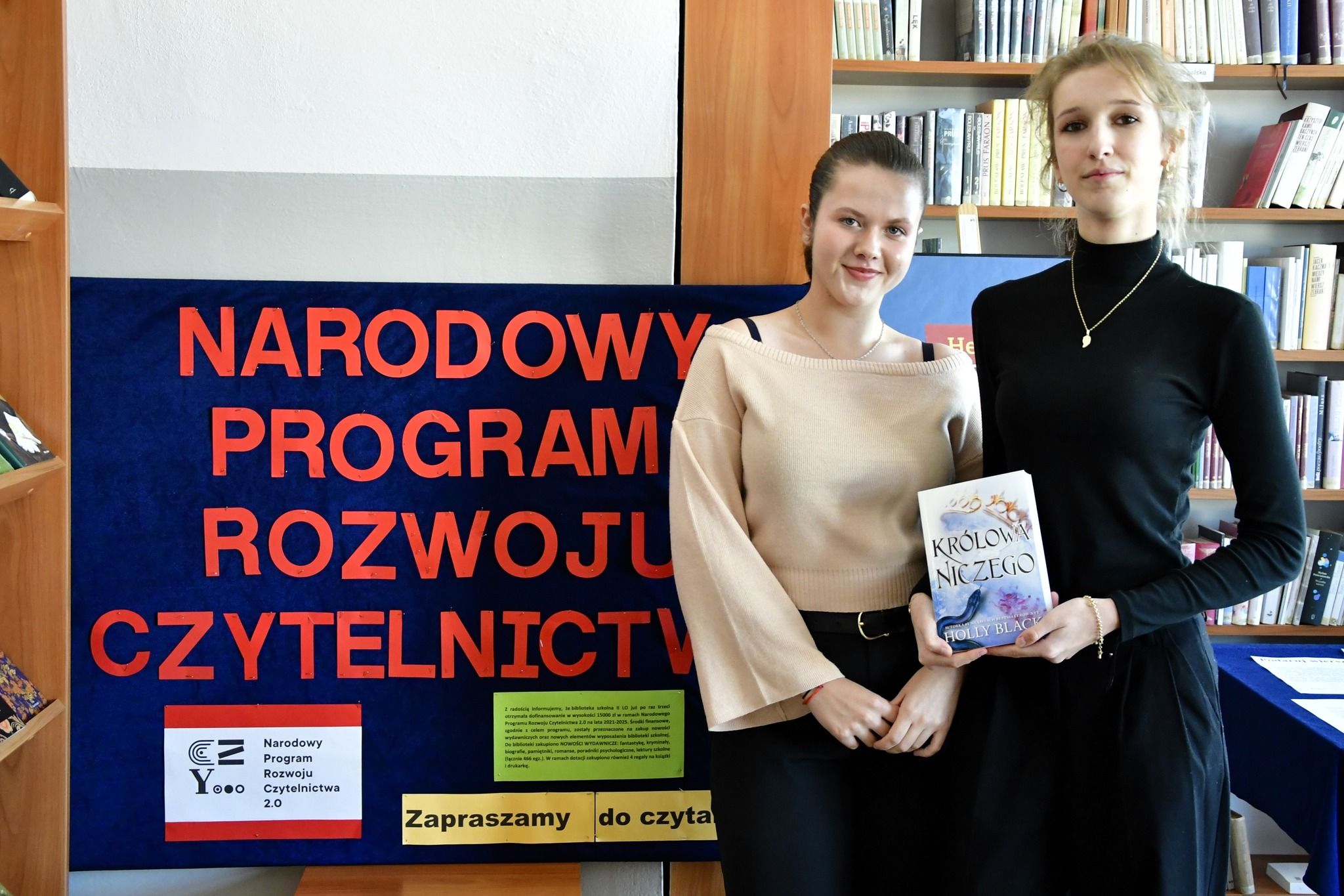 Licealiści obchodzili Dzień Książki