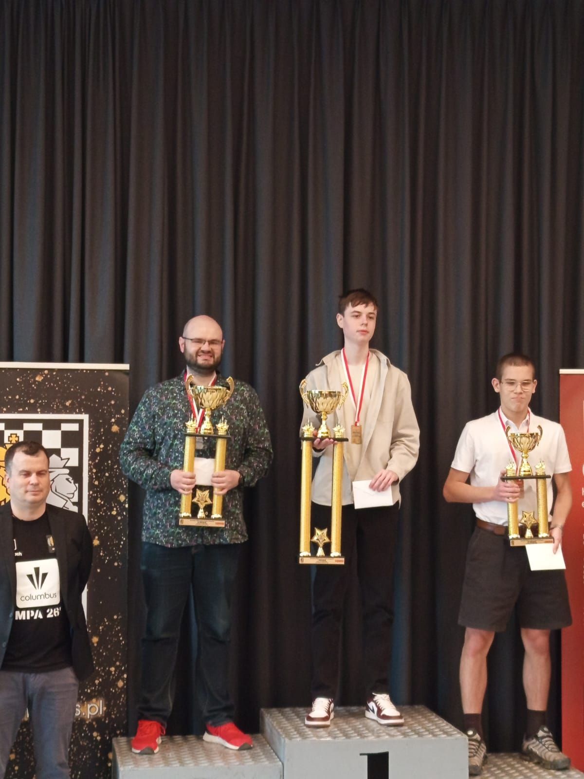 Jakub Kurlak wicemistrzem Polski amatorów w szachach klasycznych. Drużynowy puchar za III miejsce trafia do Lubartowa