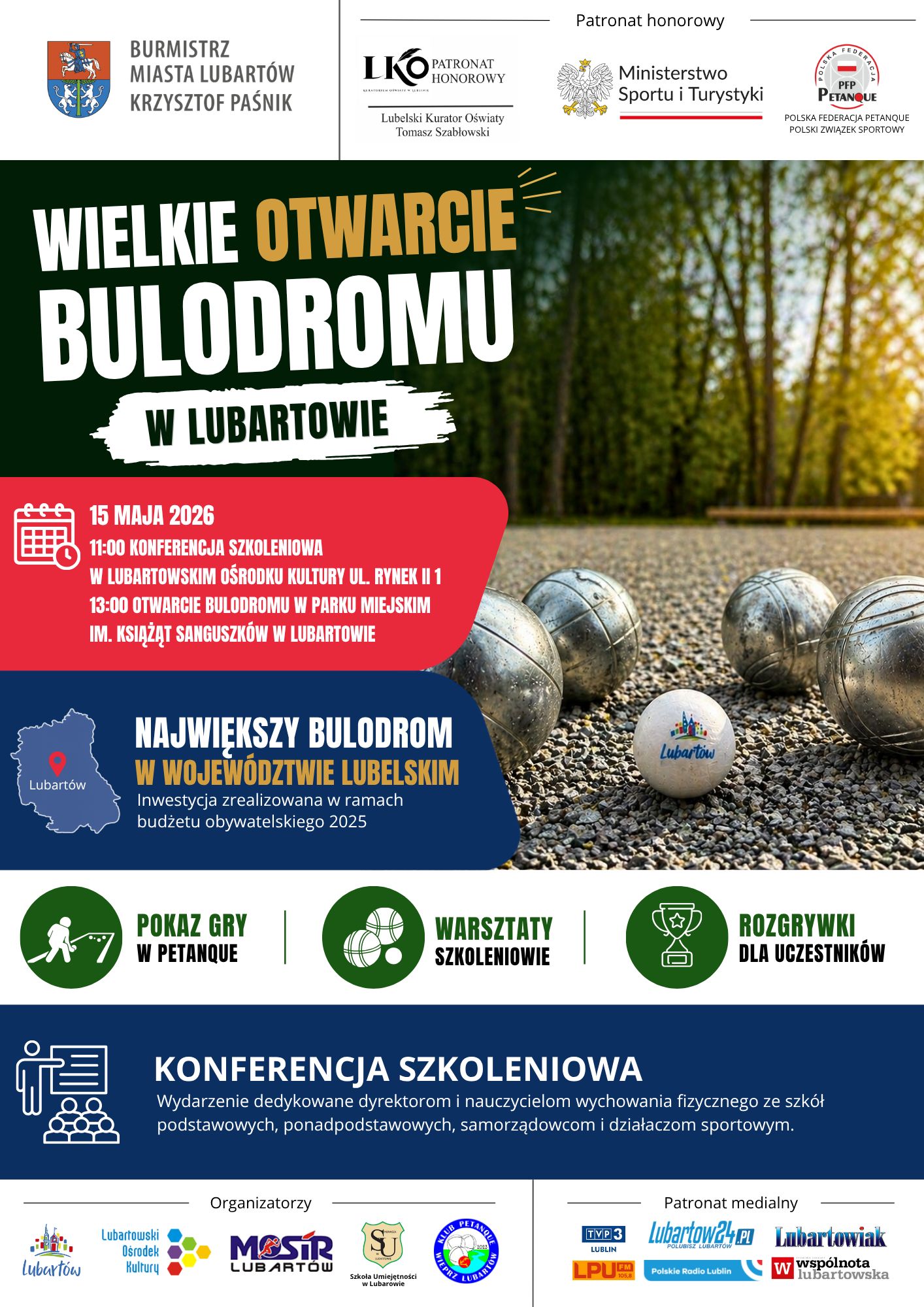 Otwarcie bulodromu