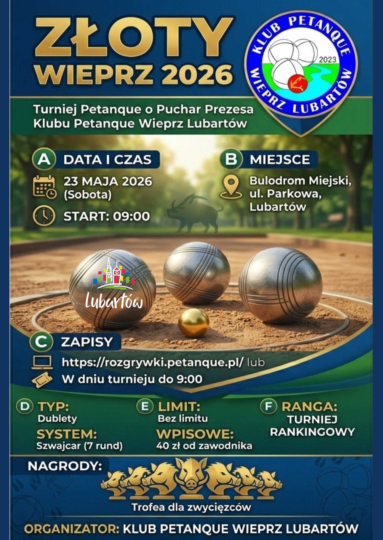 „Złoty Wieprz 2026”