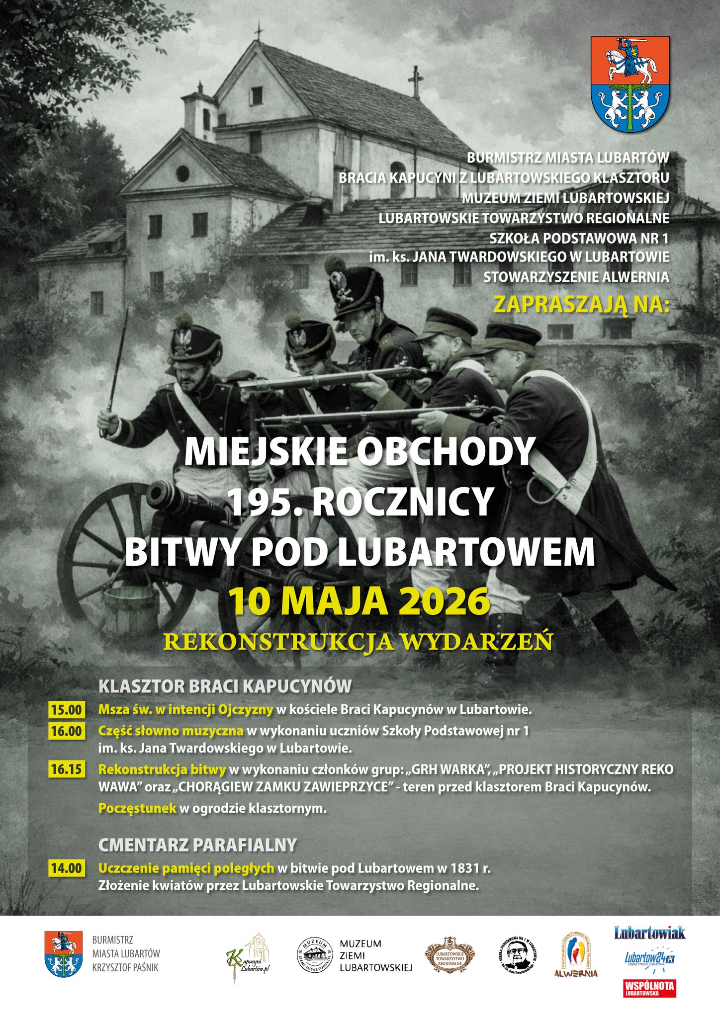 W niedzielę wielka rekonstrukcja historyczna w Lubartowie. Utrudnienia i ważne zasady bezpieczeństwa