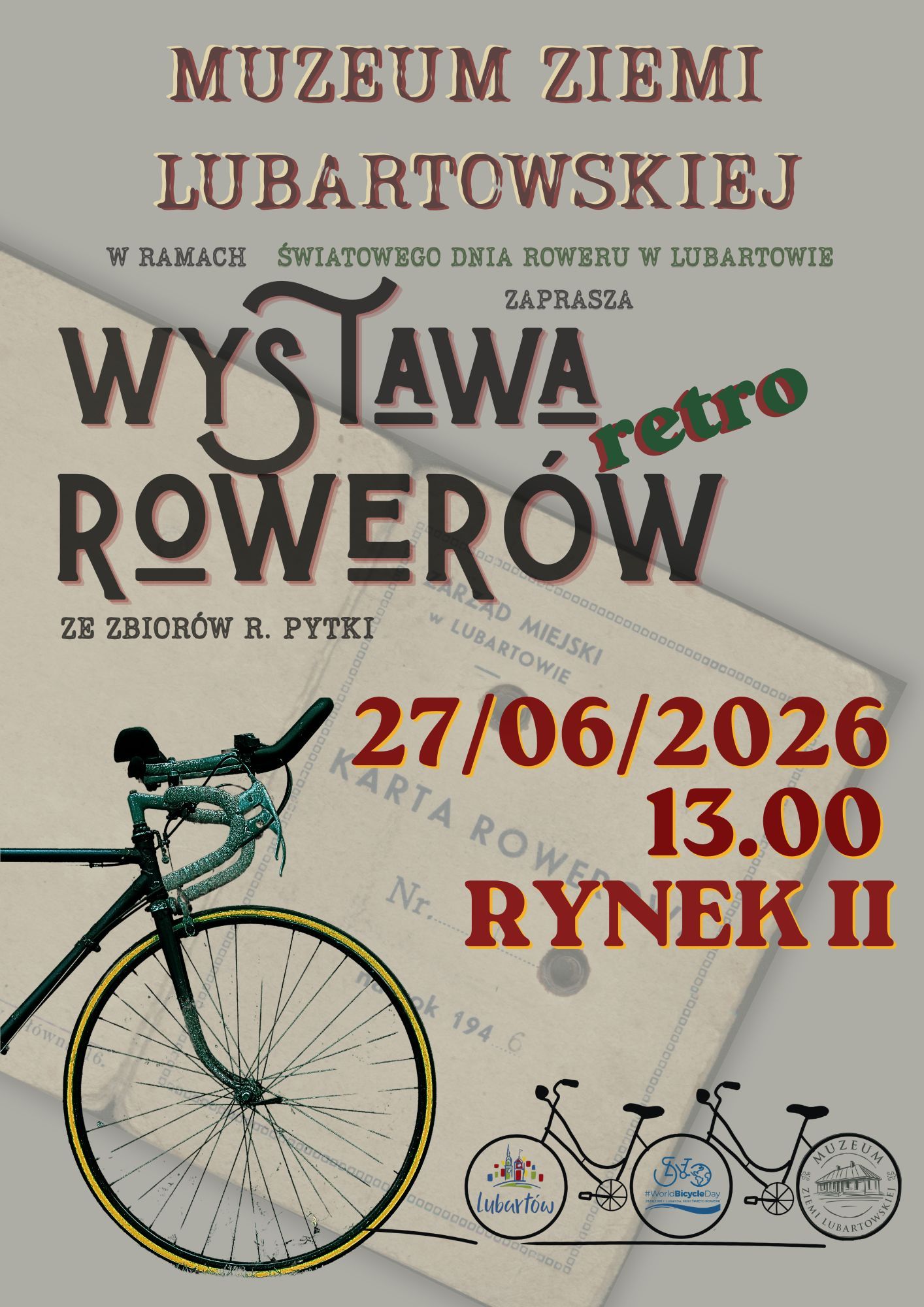 Wystawa Retro Rowerów