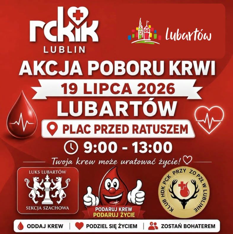 Zbiórka krwi w Lubartowie