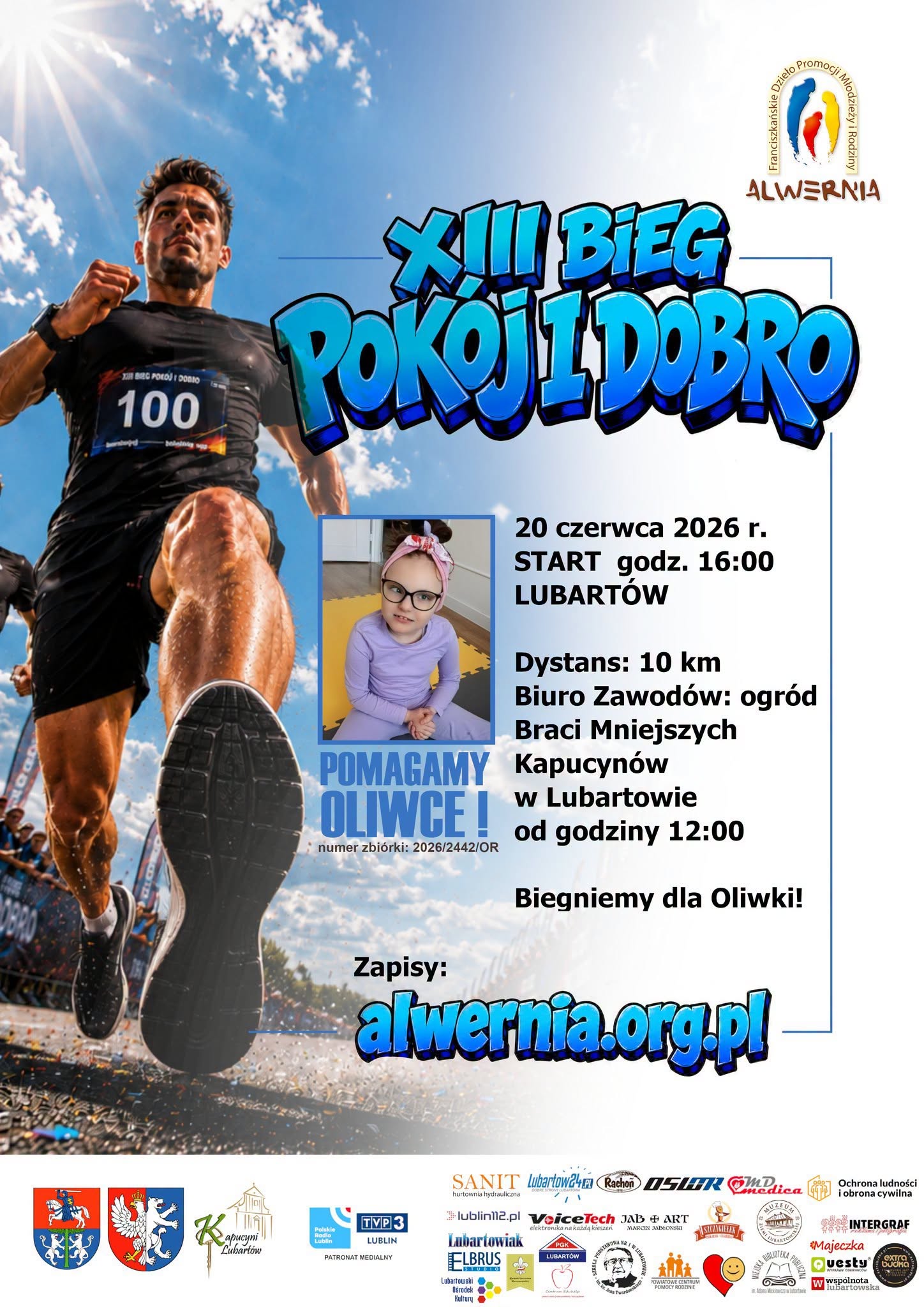 Przypominamy o Biegu „Pokój i Dobro”