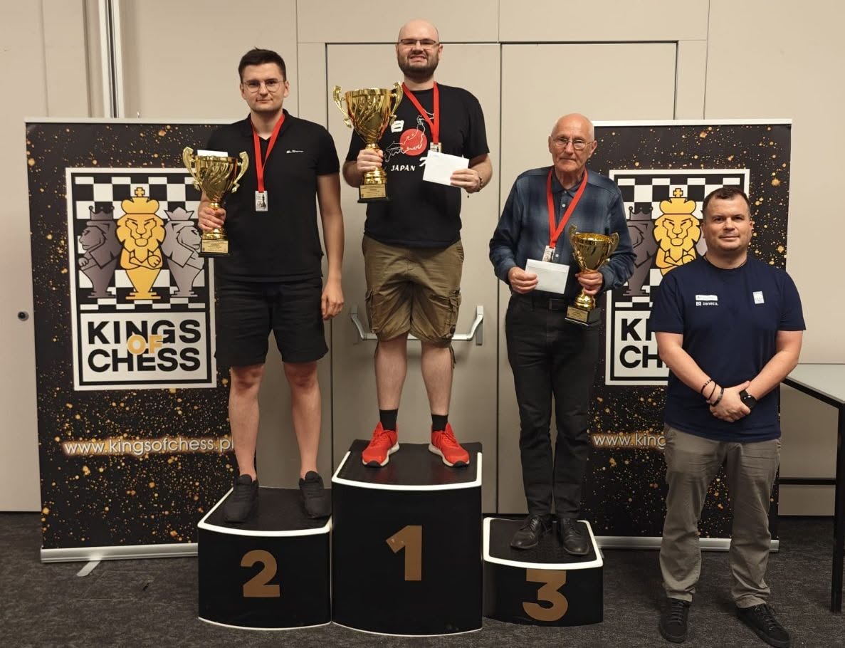 Jakub Kurlak mistrzem Polski Amatorów w grupie do 1900 FIDE