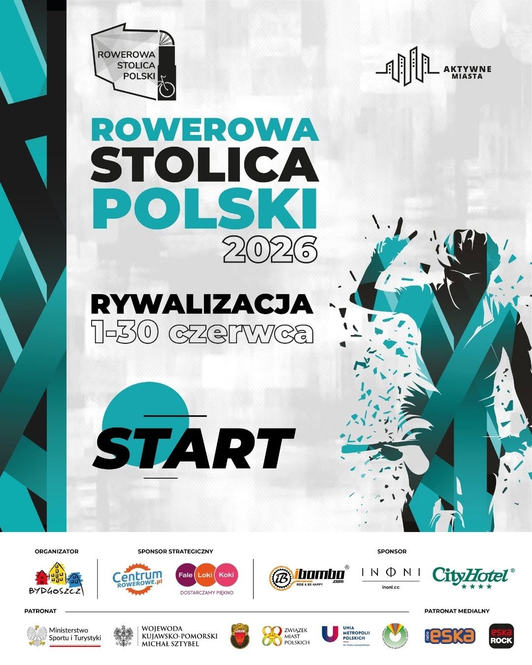 Lubartów walczy o Tytuł Rowerowej Stolicy Polski 2026