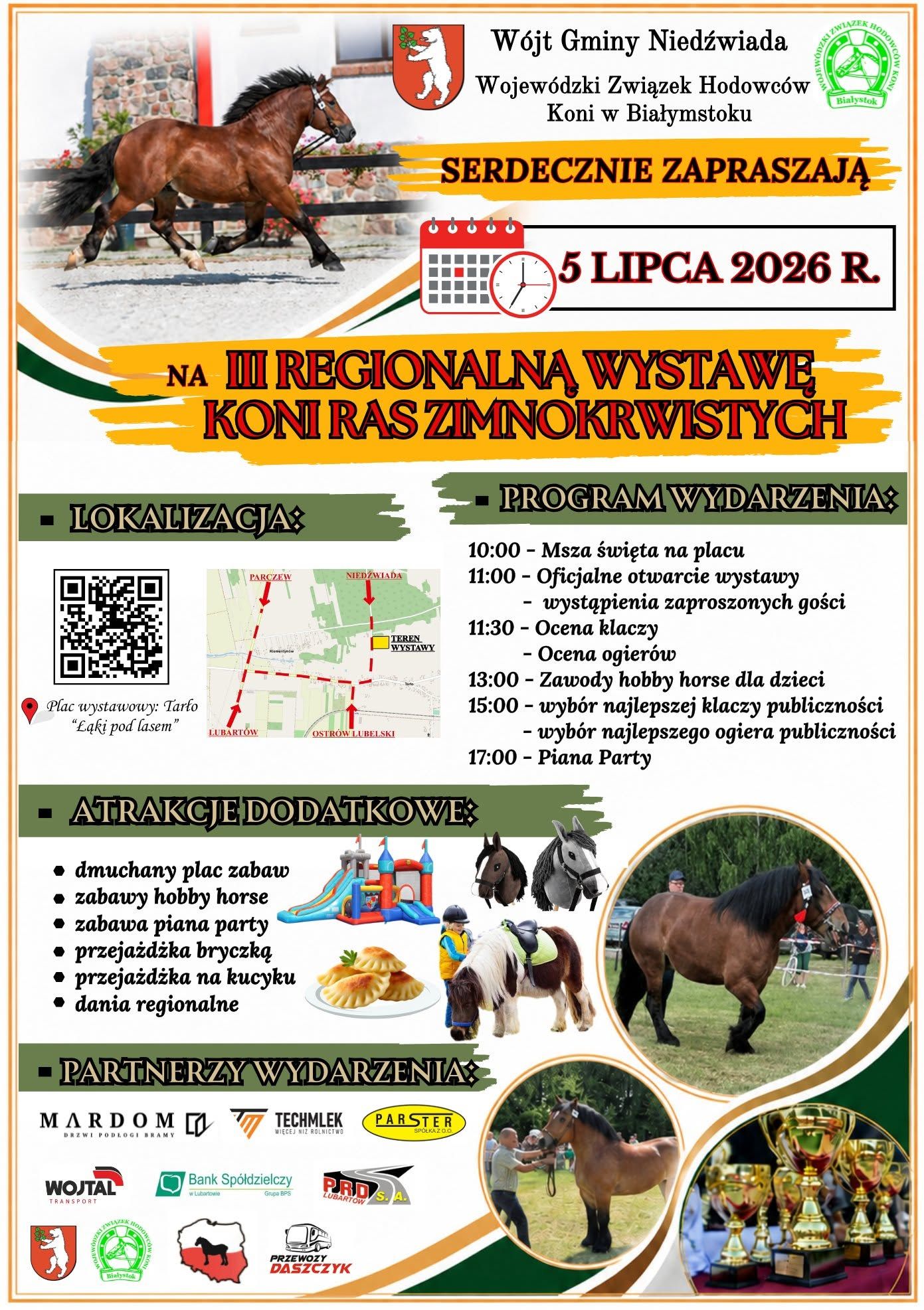Wystawa Koni Ras Zimnokrwistych w Tarle