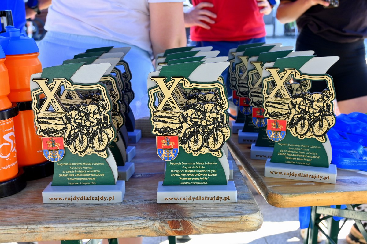Rowerzyści ruszyli z lubartowskiego Rynku. „Grand Prix Amatorów na Szosie” zawitało do Lubartowa