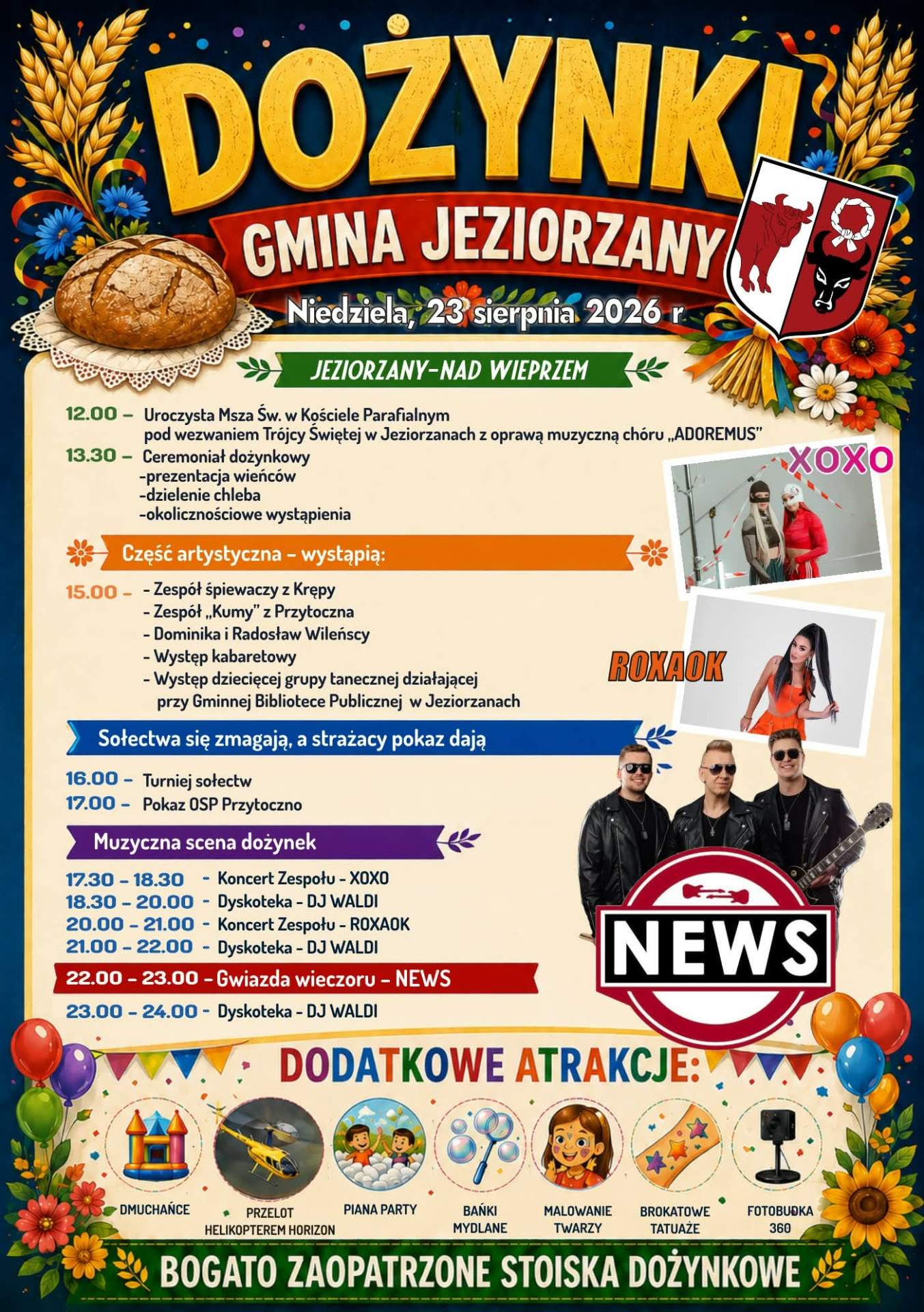 Dożynki w Jeziorzanach