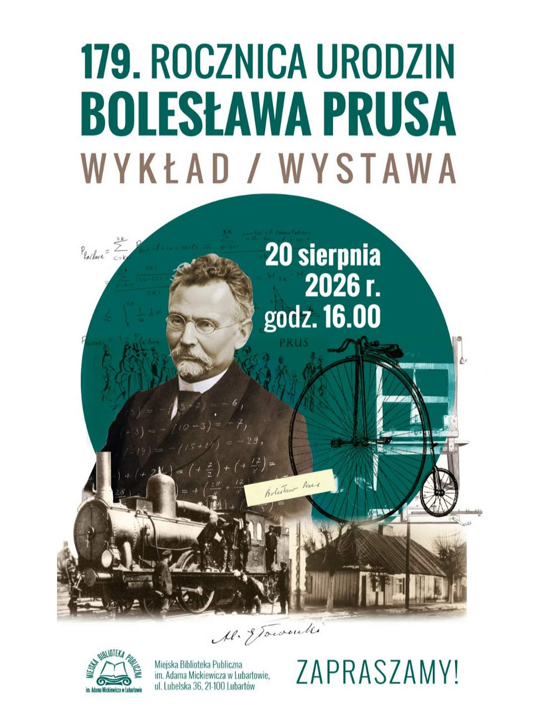 Bolesław Prus z lubartowskim adresem