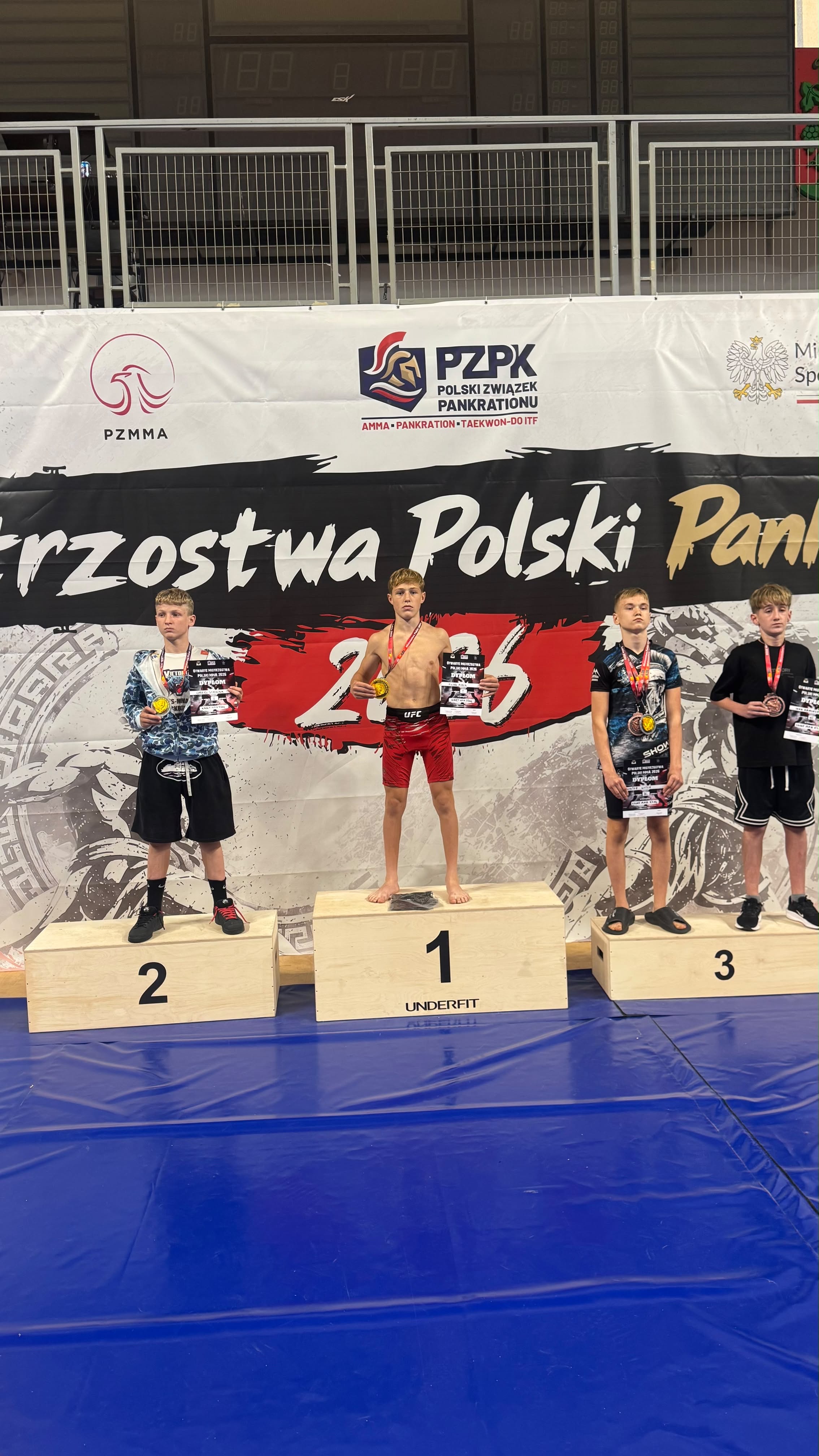 Zawodnicy MKS „Lubartów” zadebiutowali w Pucharze Polski BJJ w kimonach