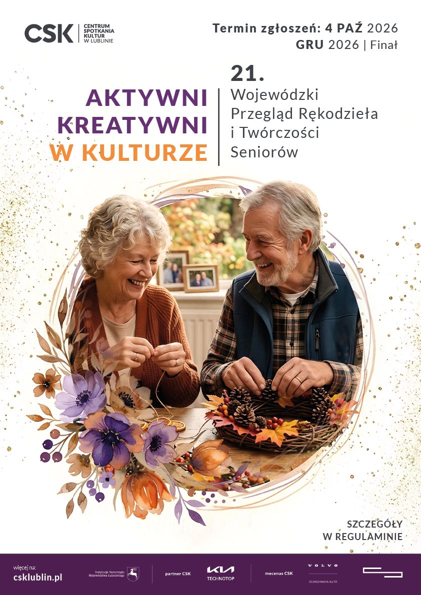 „Aktywni – Kreatywni w Kulturze” – konkurs dla seniorów