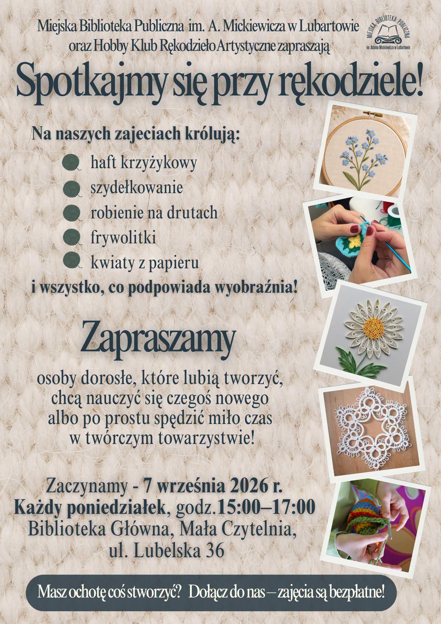 Spotkajmy się przy rękodziele