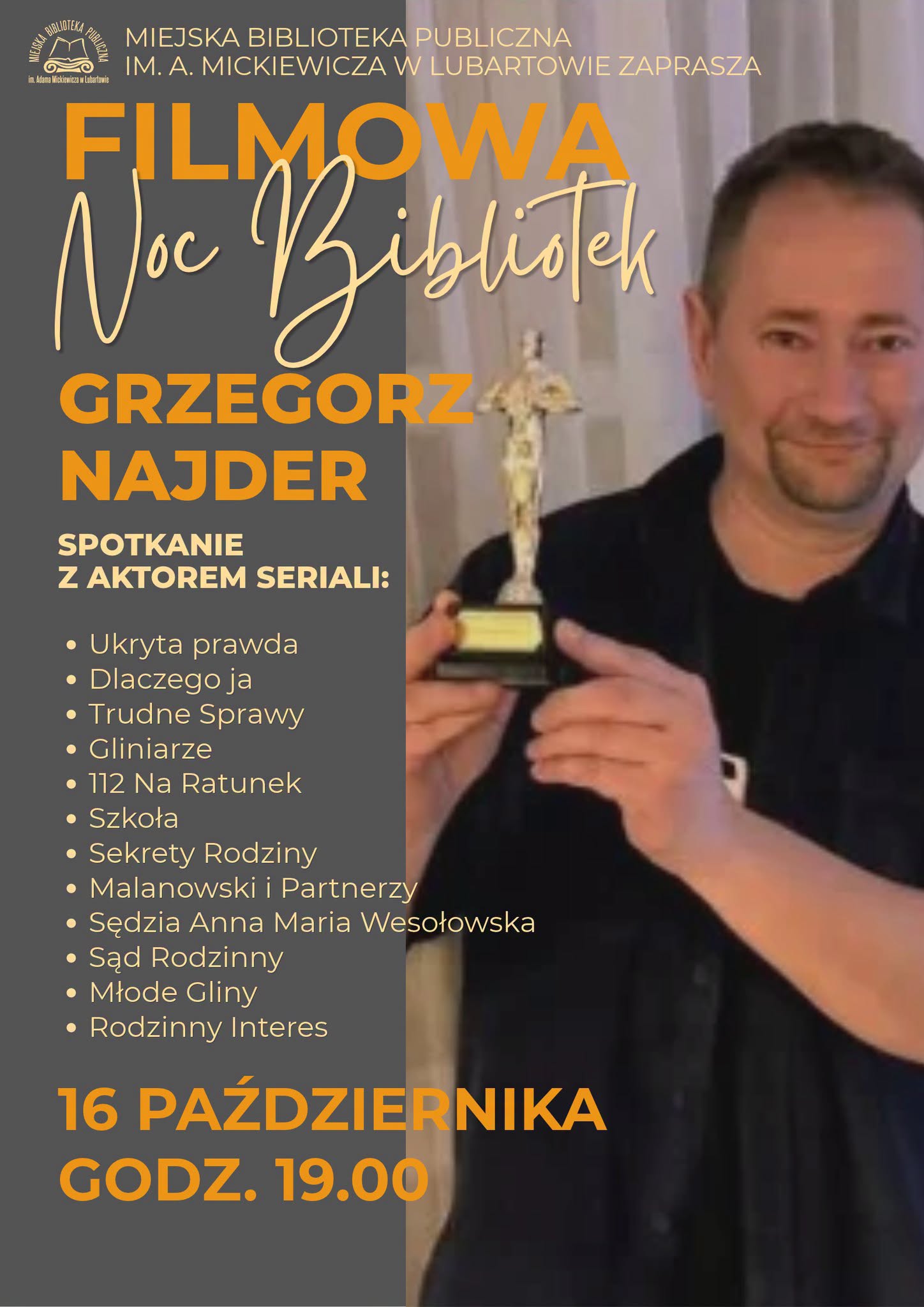 Już jutro Filmowa Noc Bibliotek