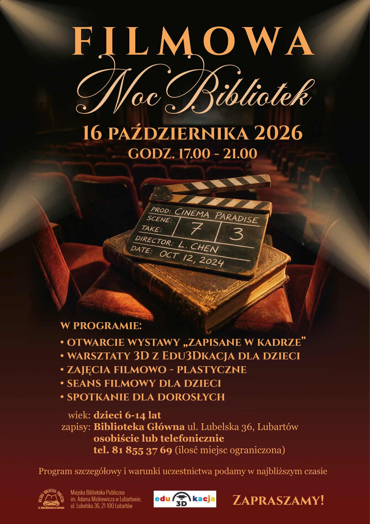Filmowa Noc Bibliotek
