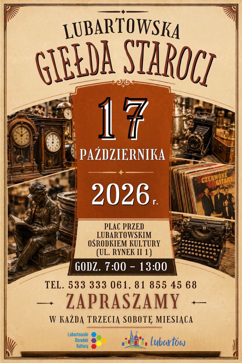 Giełda Staroci już w sobotę 17 października